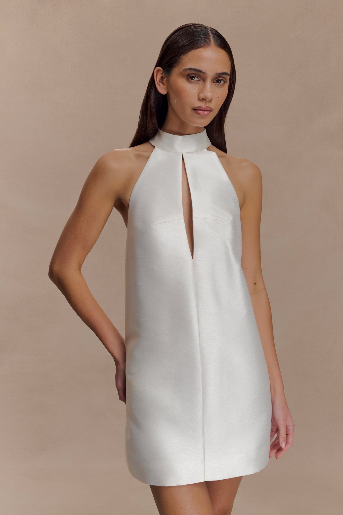 Robe Mini Sophie - Blanche