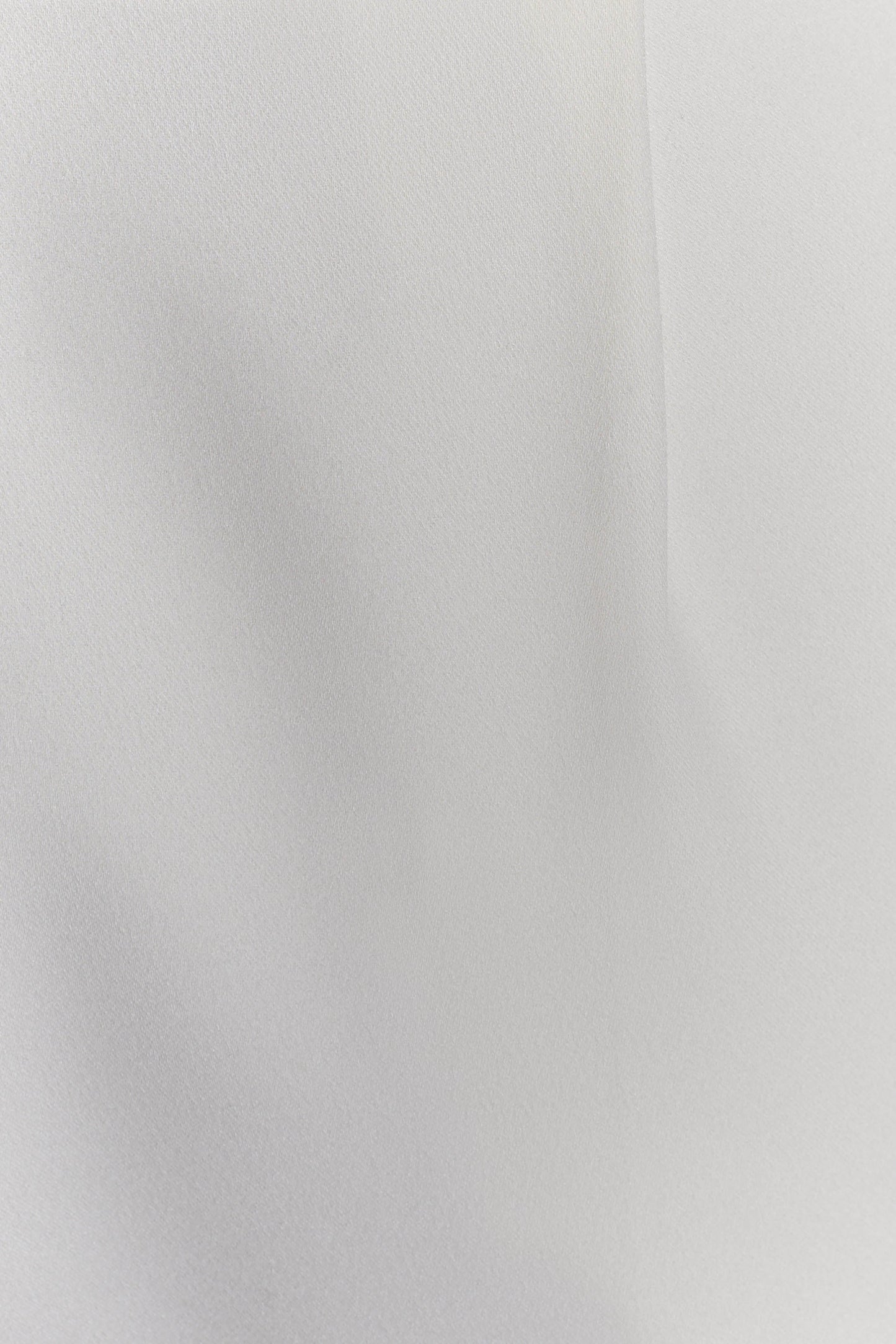 Pantalon droit en satin Fatima - Blanc