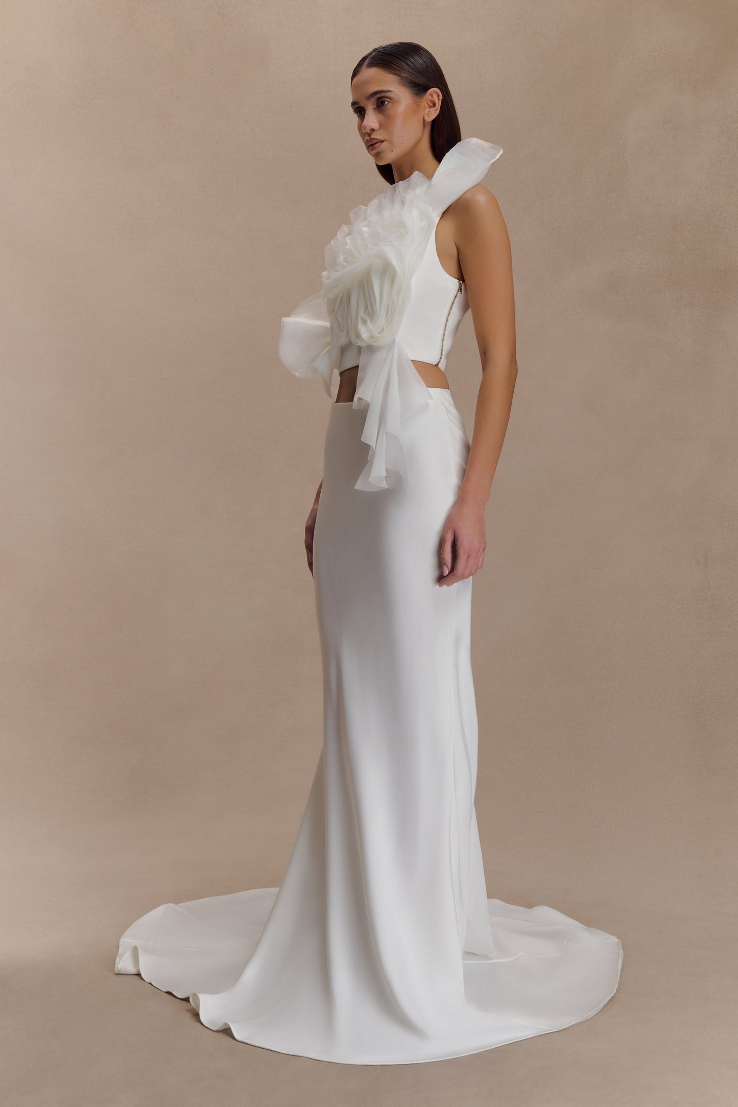 Top de mariée Sena - Blanc