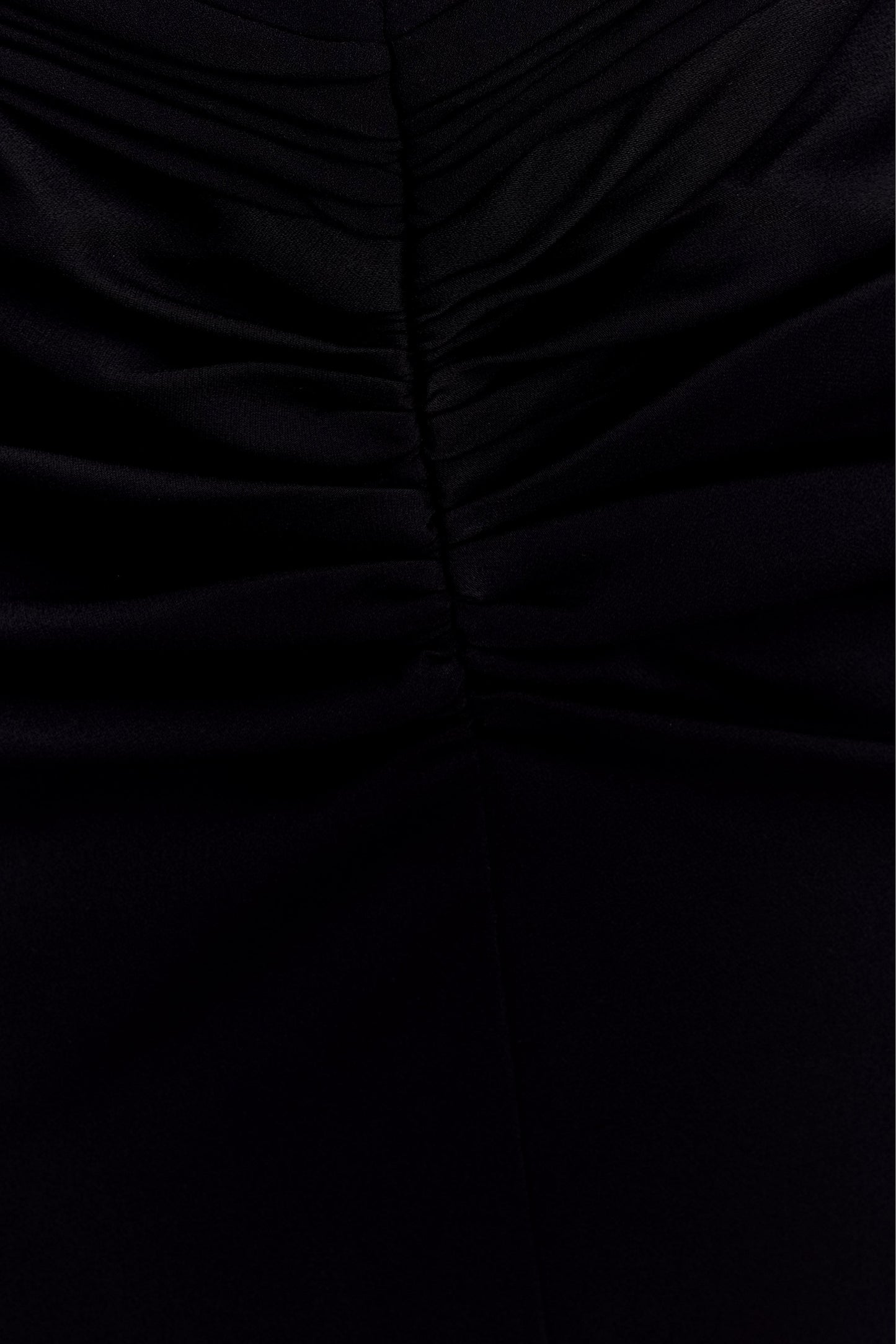 Robe Maxi à Décolleté Bas Vivianne - Noir