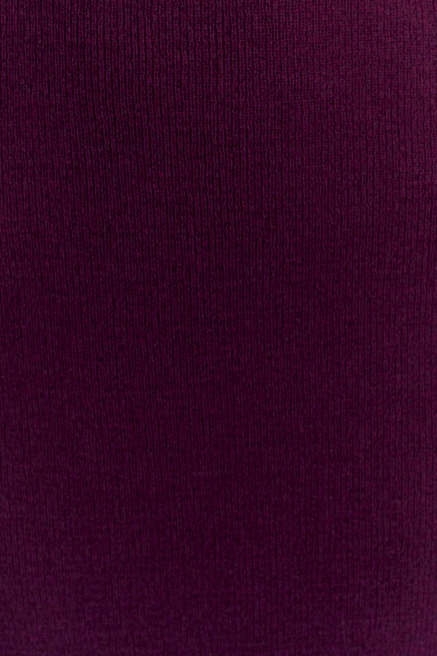 Sandrine Robe Maxi Tricoté Décolleté Croisé - Prune