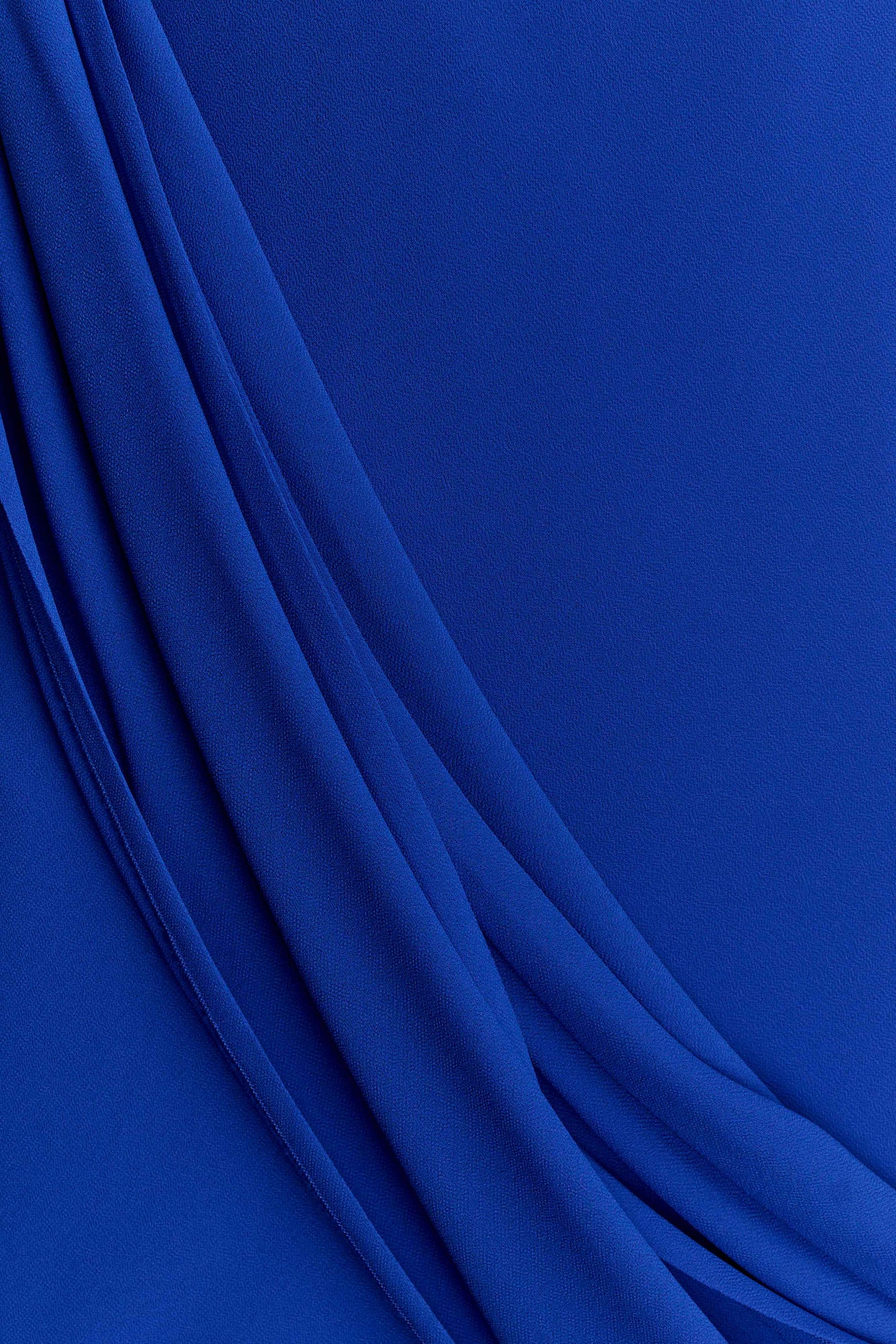 Leena Robe Maxi en Chiffon - Cobalt