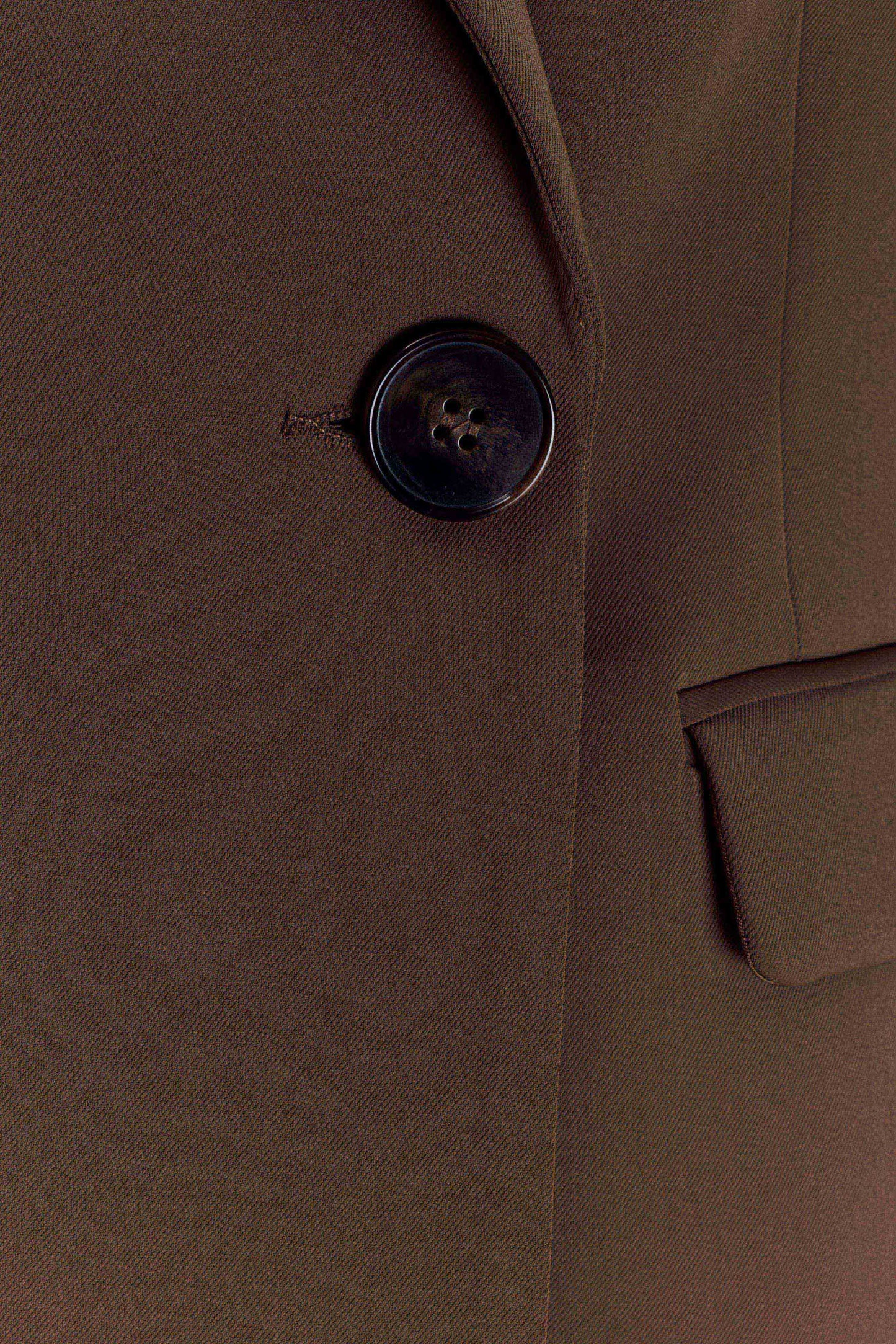 Blazer ample Mateo - Brun cacao