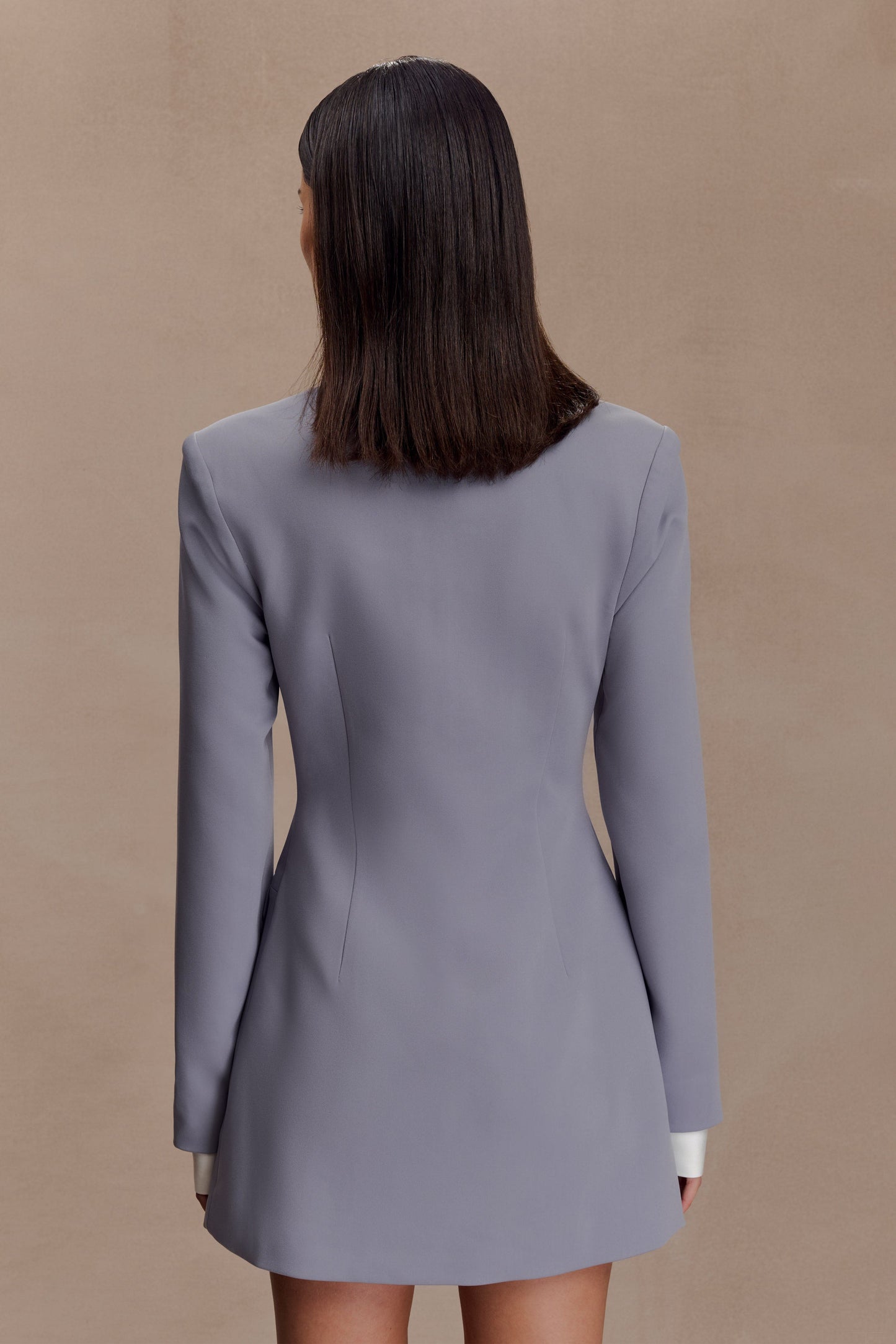 Mini-robe tailleur Gretchen - Gris