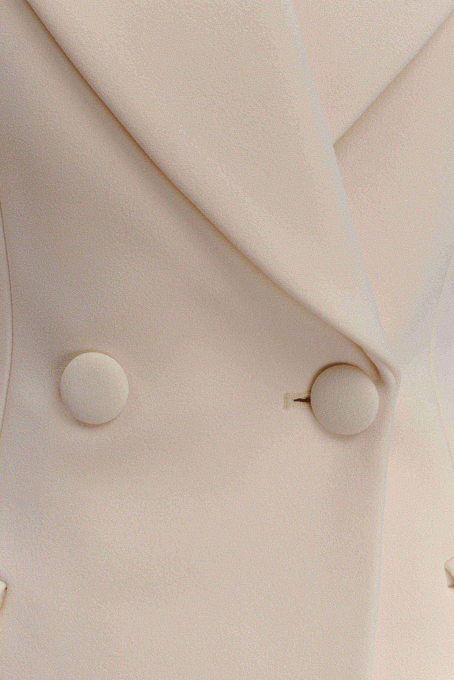 Blazer structuré Wesley - Crème glacée