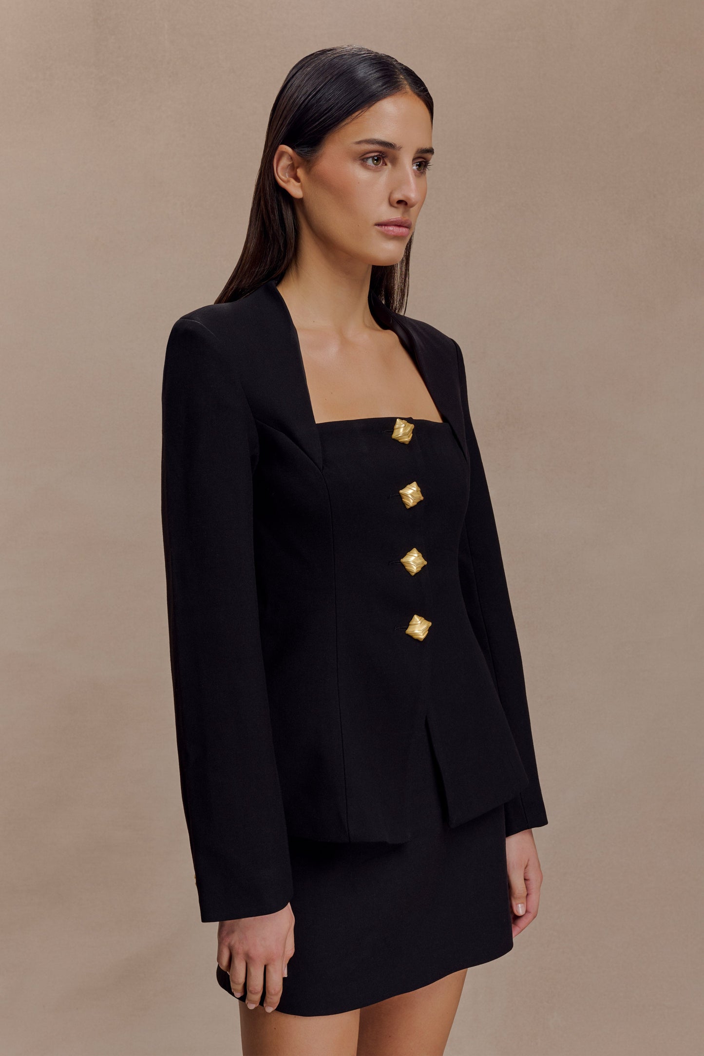 Jupe mini Gina - Noir
