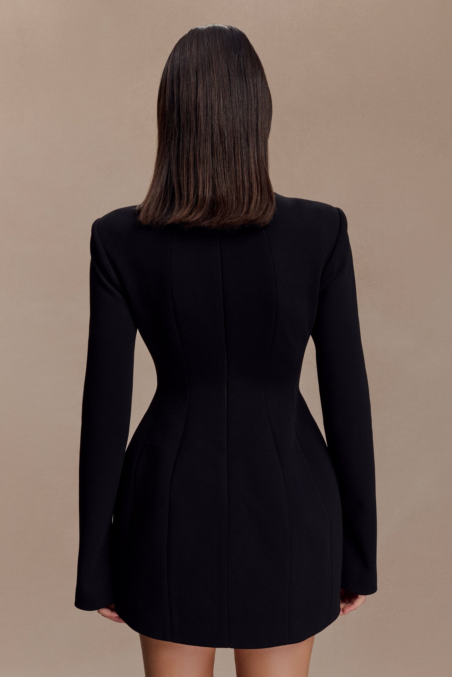Mini-robe à découpes Michelle - Noir