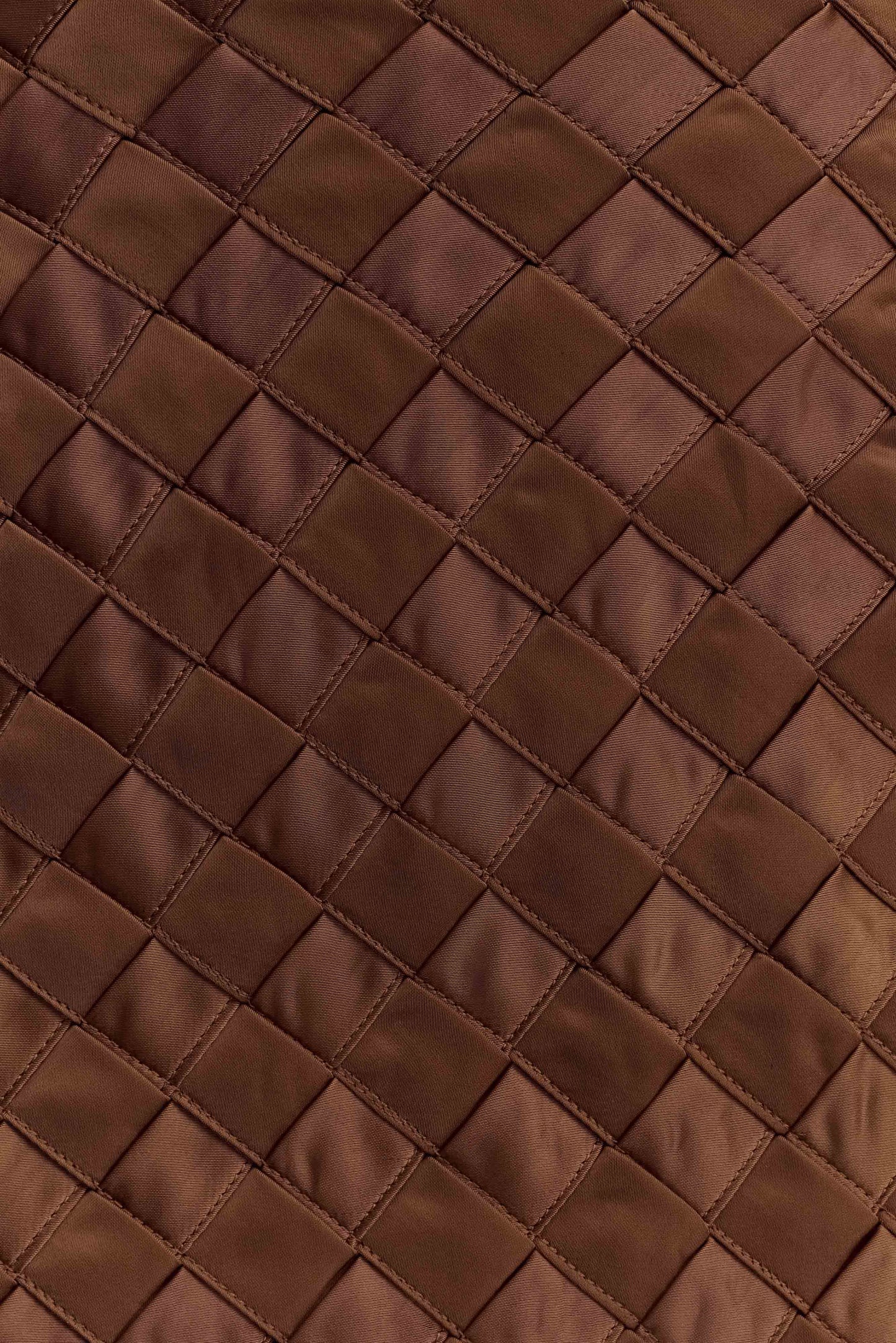 Jupe mini en satin Cordia - Chocolat