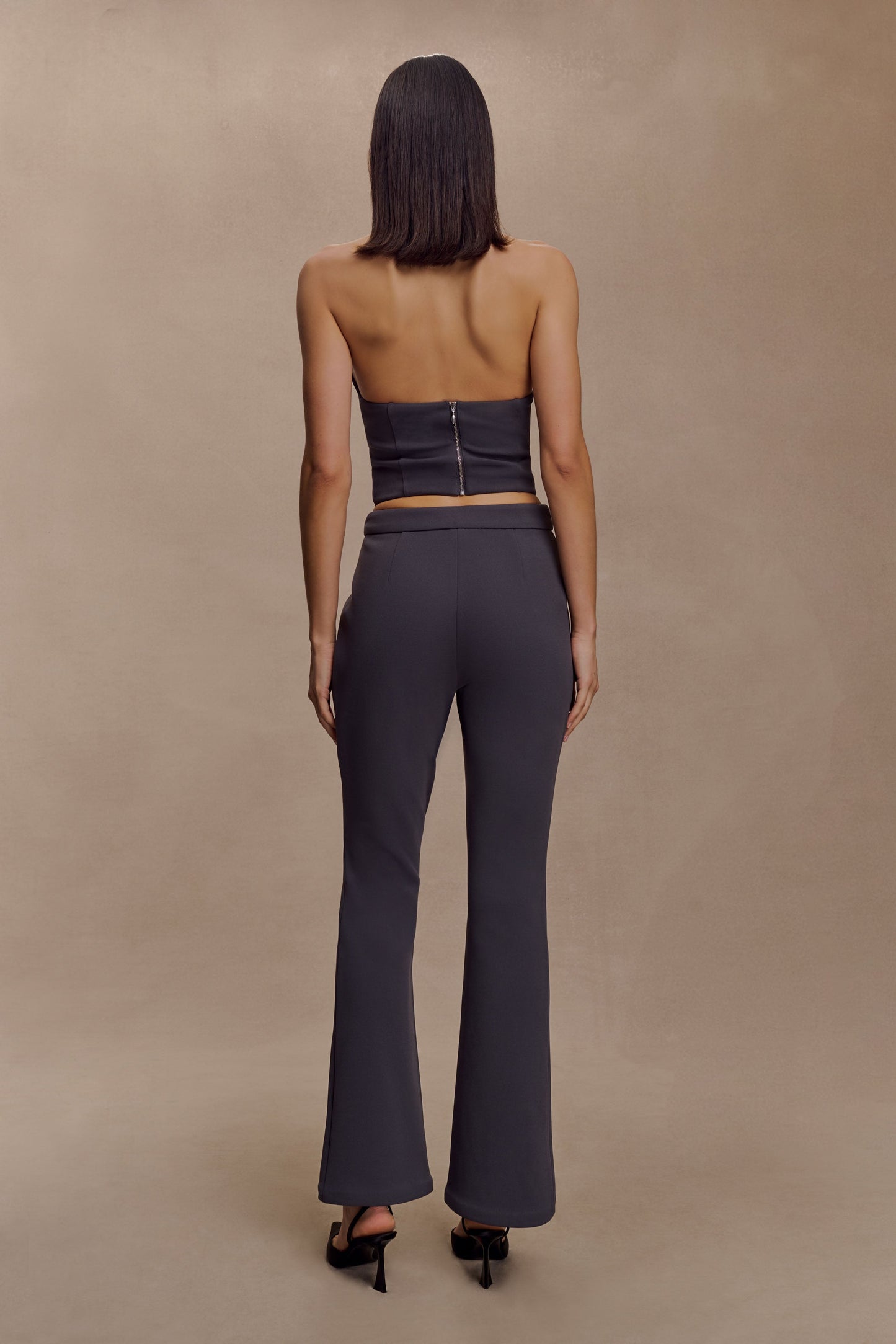 Marion - Haut croisé - Gris anthracite