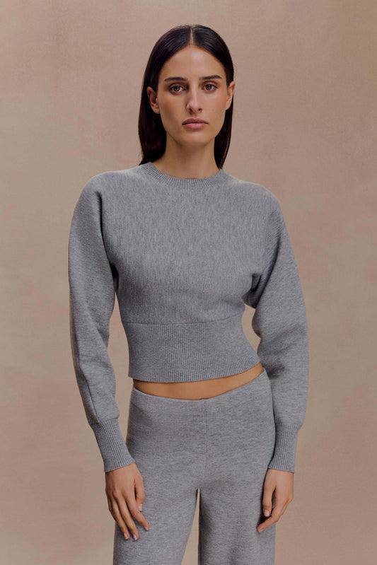Jumper à taille cintrée Ciaralee - Gris chiné
