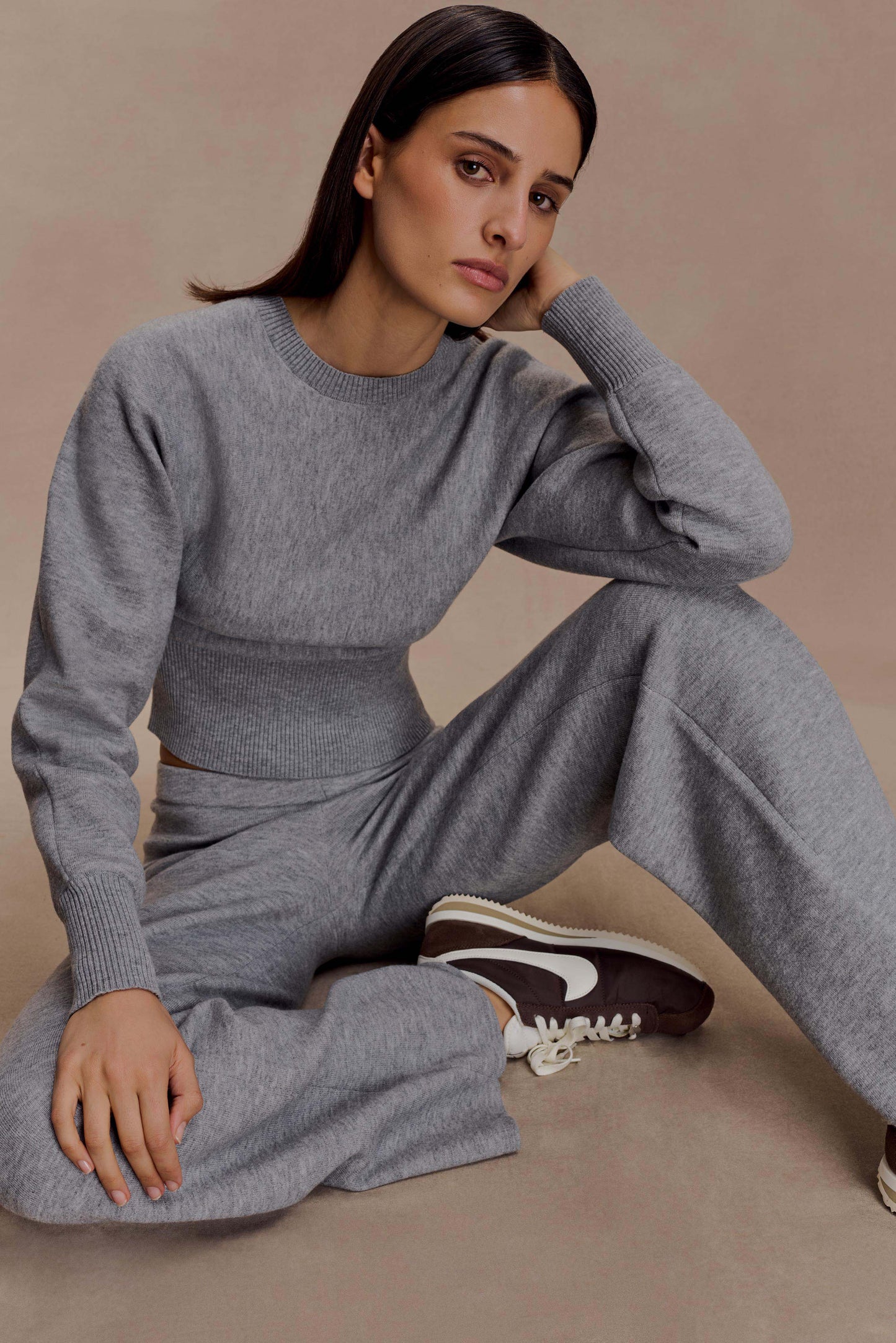 Jumper à taille cintrée Ciaralee - Gris chiné