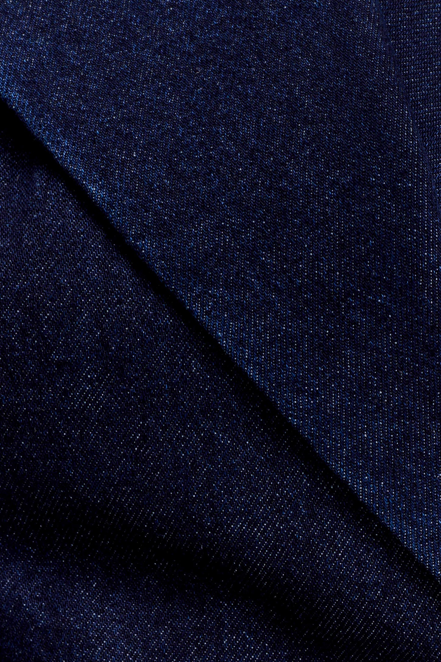 Top en jean à laçage structuré Charley - Bleu indigo