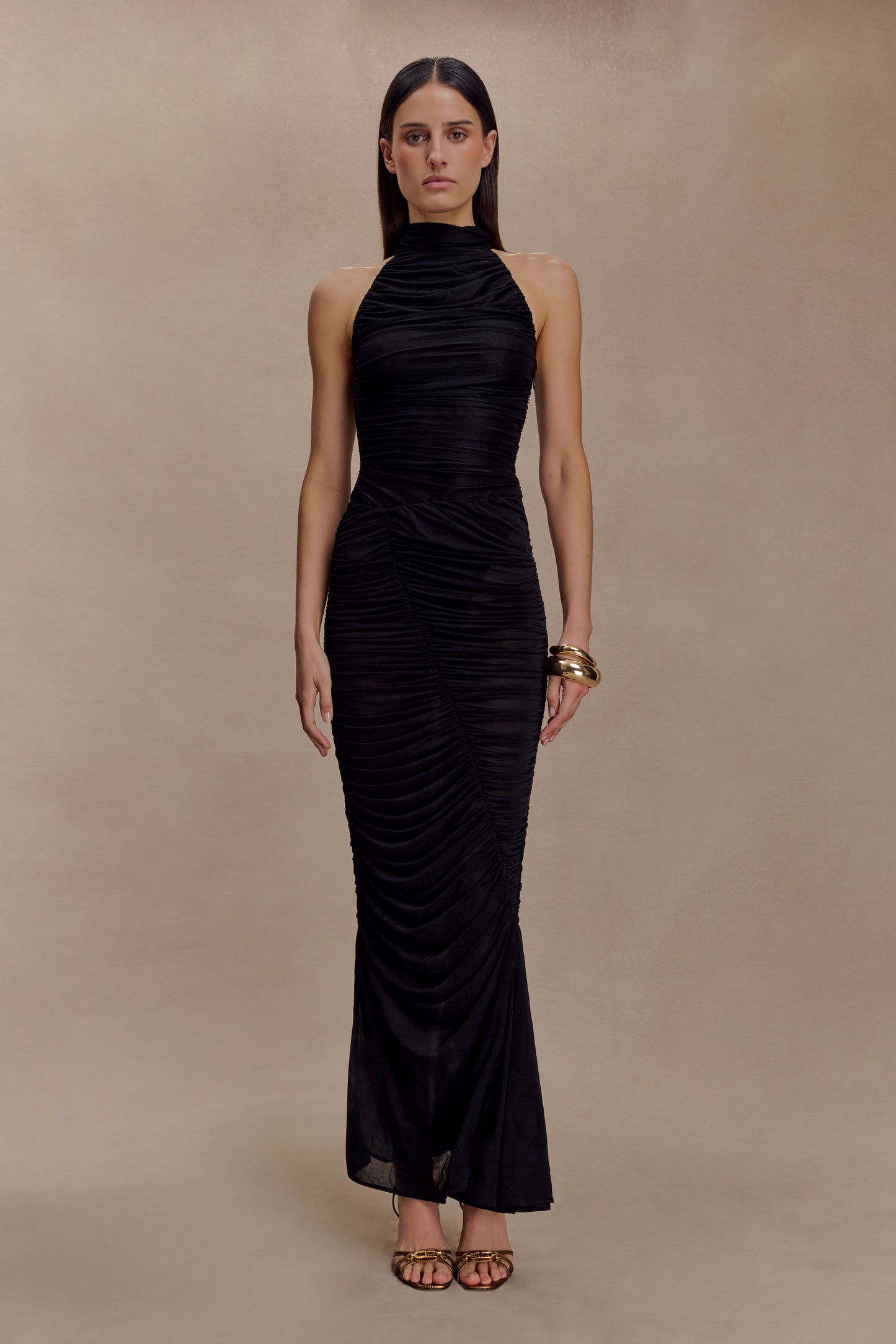 Body en maille à volants Matilda - Noir