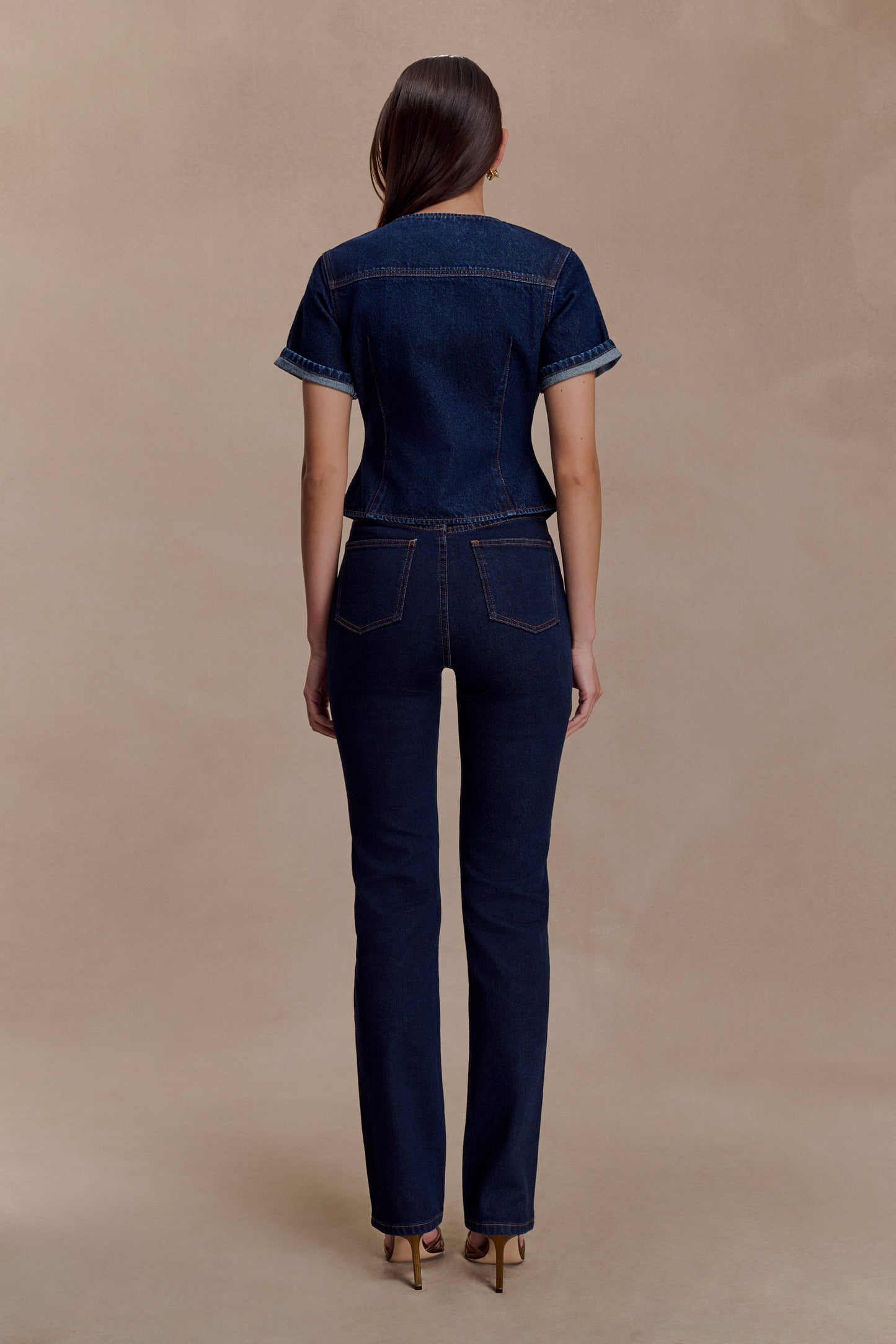 Jeans skinny en jean Janessa - Bleu indigo