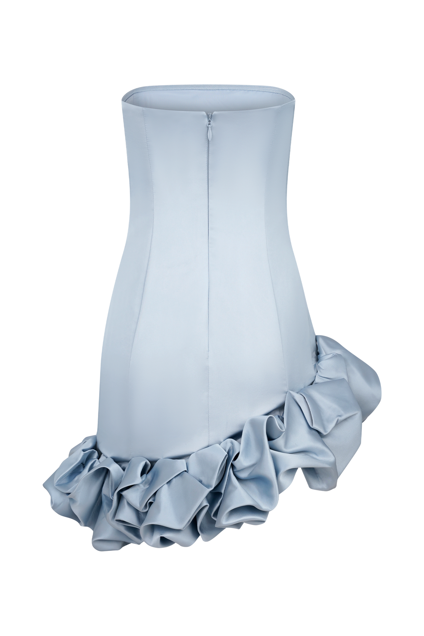 Robe mini Alba à bulles - Bleu bleuet