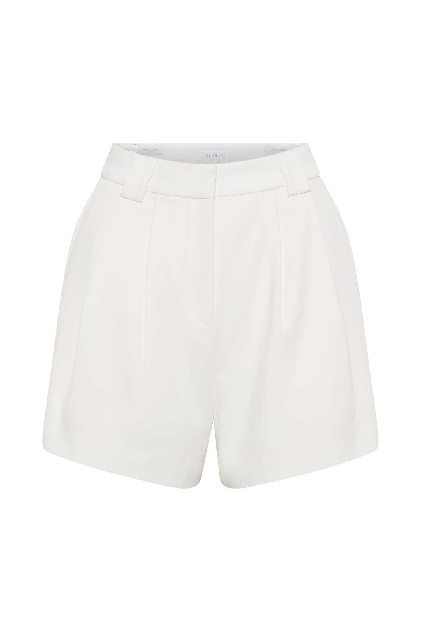 Shorts de tailleur Sigourney - Ivoire