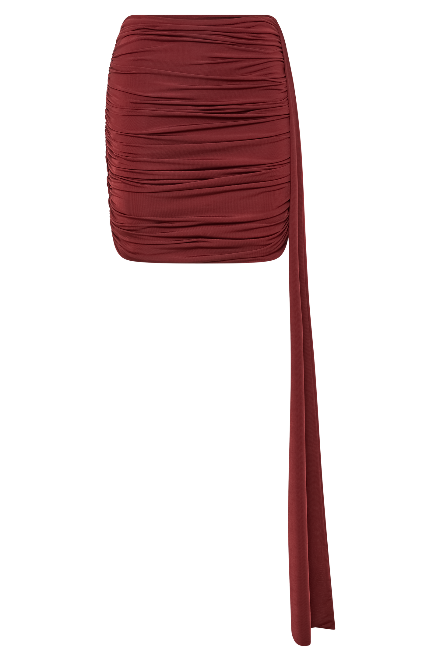 Jupe mini Wren Slinky - Rouge cerise