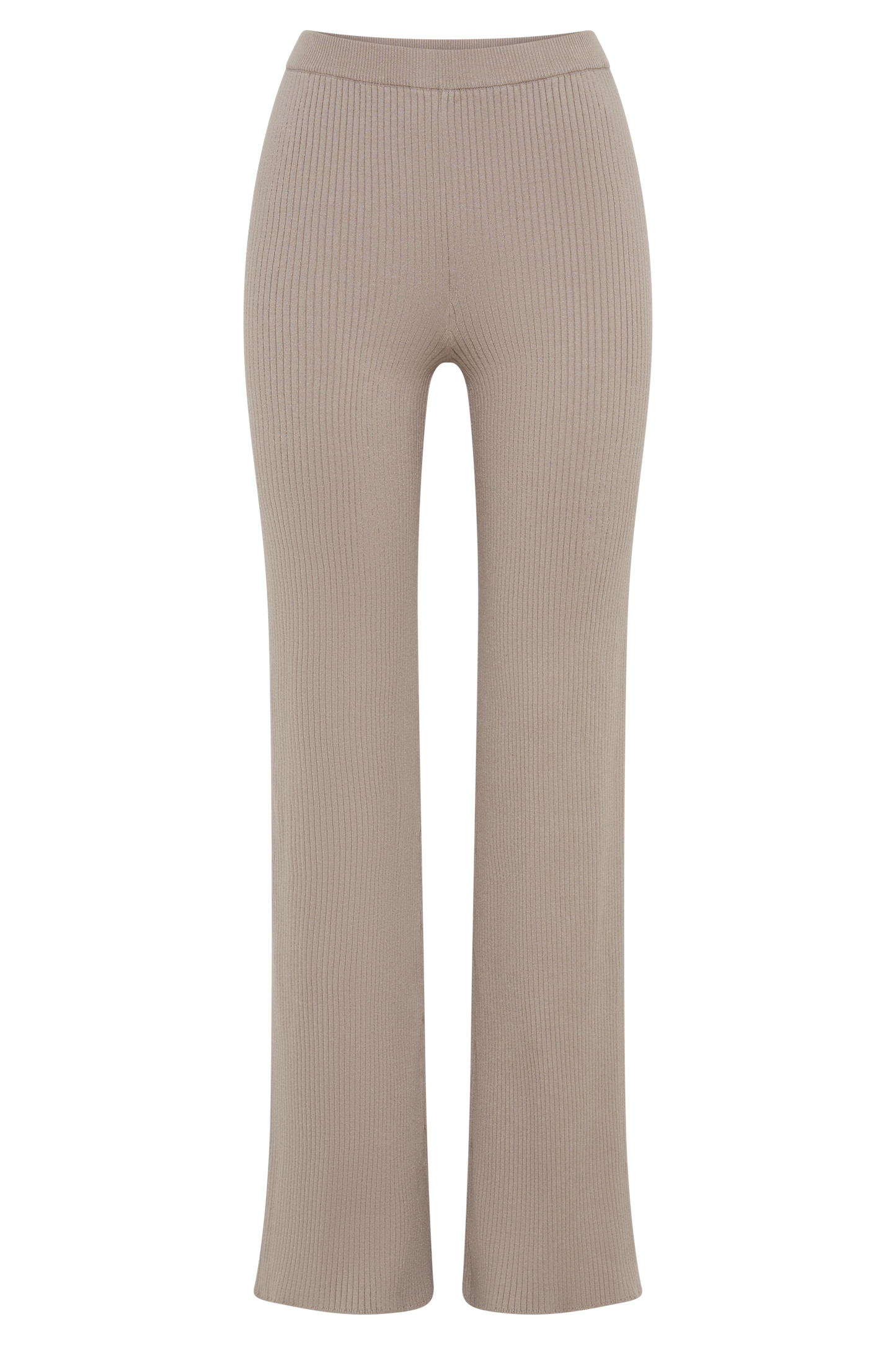 Pantalon en Tricot Calypso - Gris Brunâtre