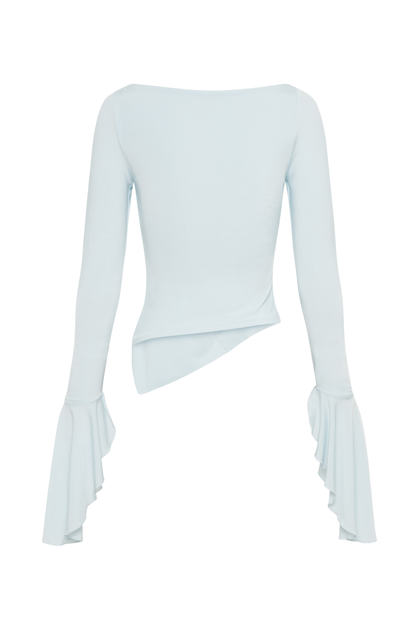 Top ample à manches cloche Stevie - Bleu ciel