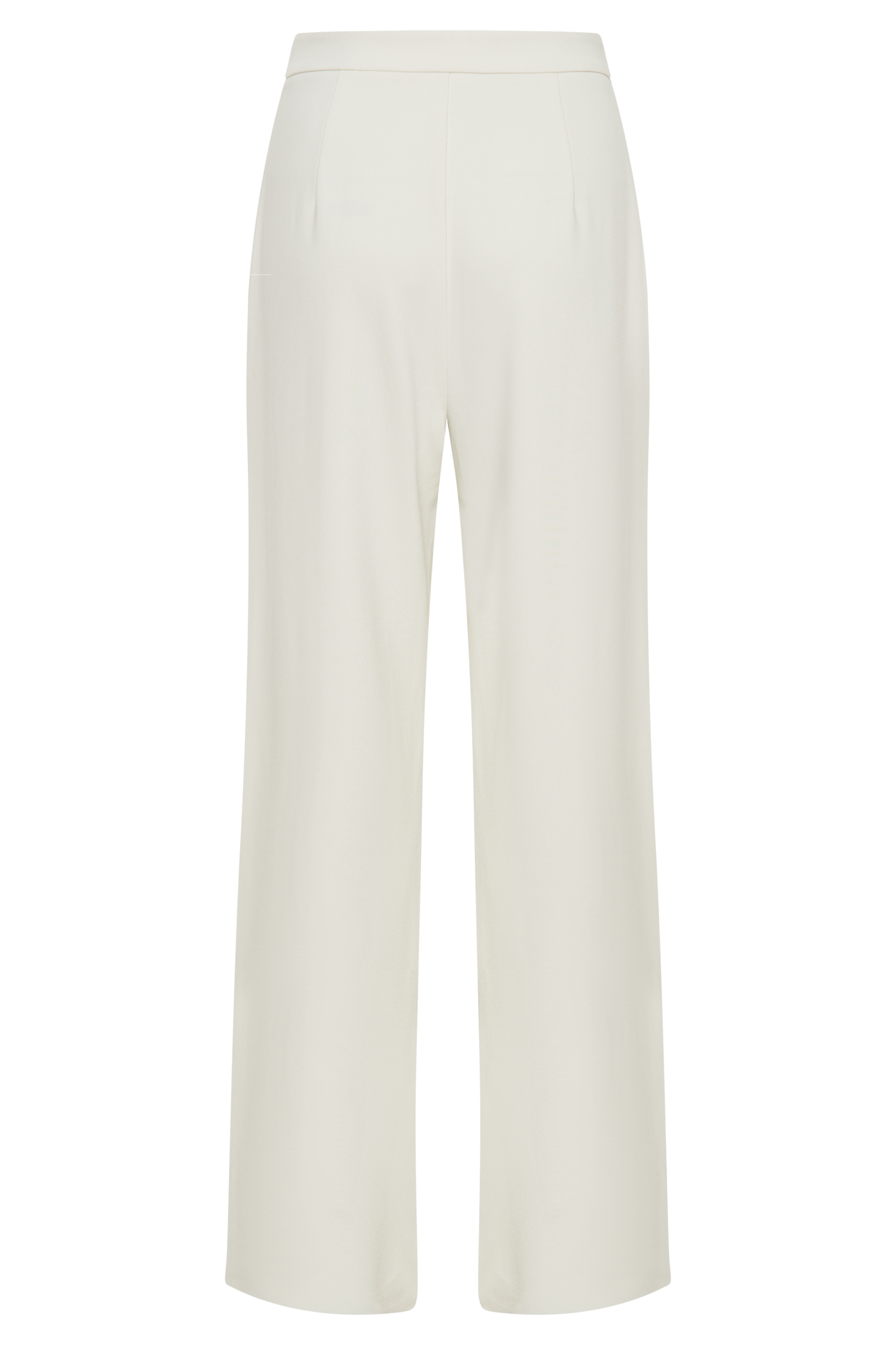 Pantalon large plissé Antonia - Ivoire