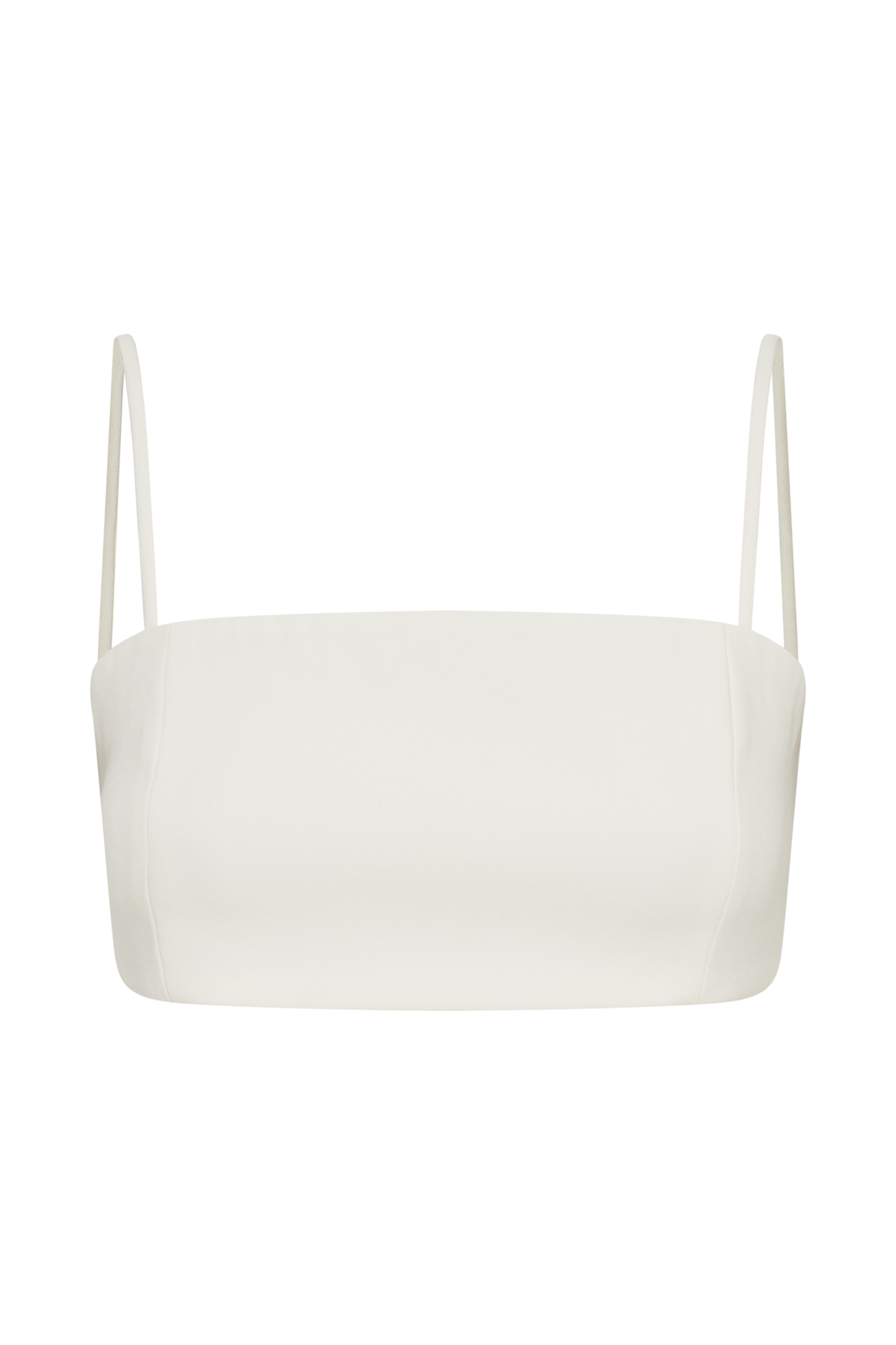 Crop Top de tailleur Perry - Ivoire