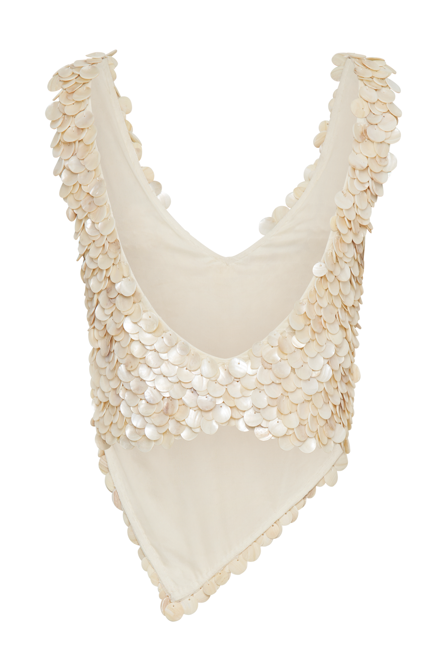 Halter Willow en nacre - Perle