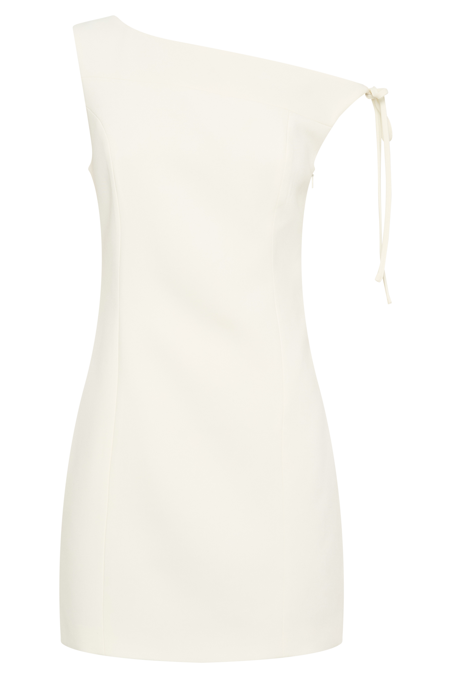 Robe Baker à épaules dénudées - Ivoire