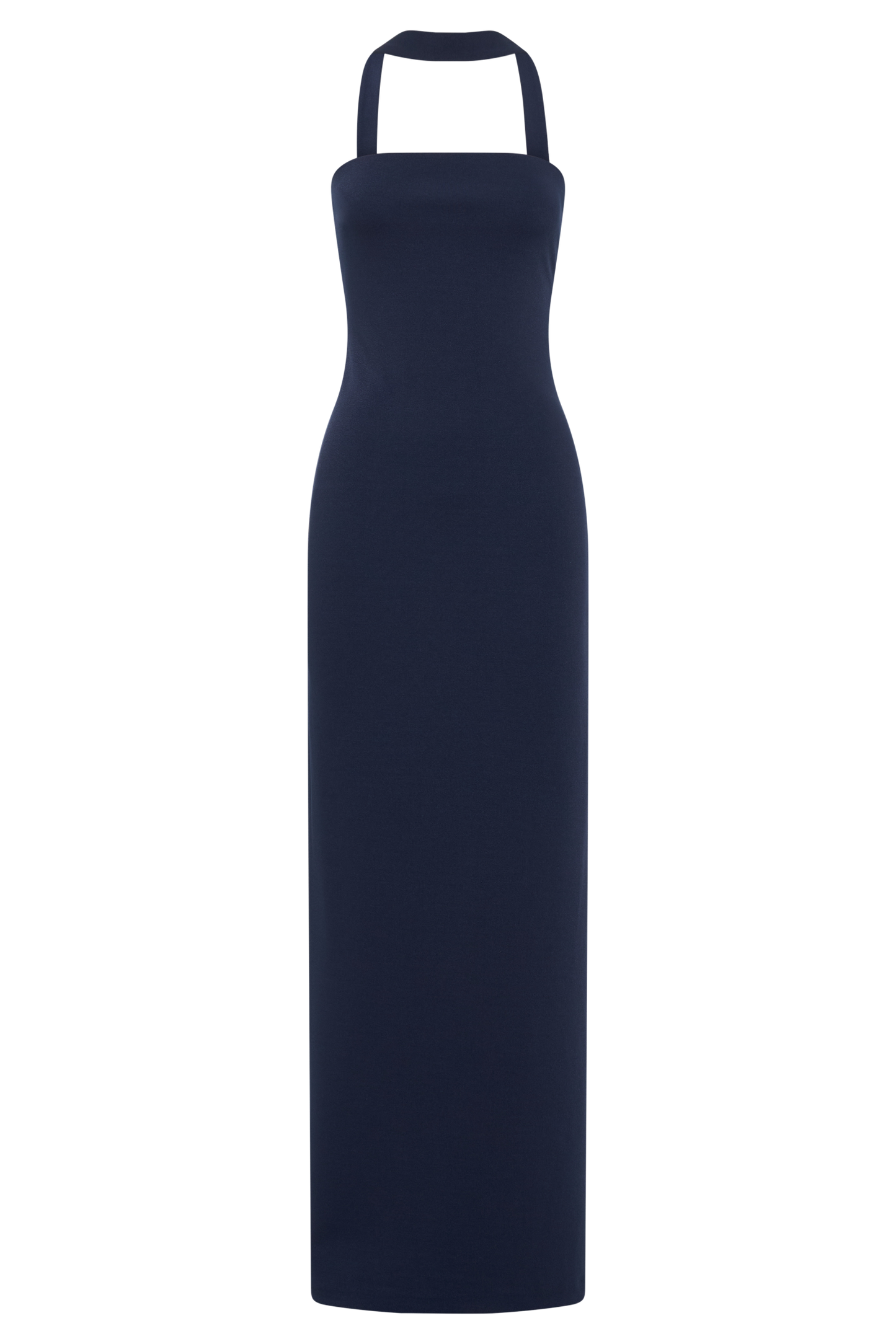 Vêtements Velma, robe maxi à col halter - Bleu marine foncé