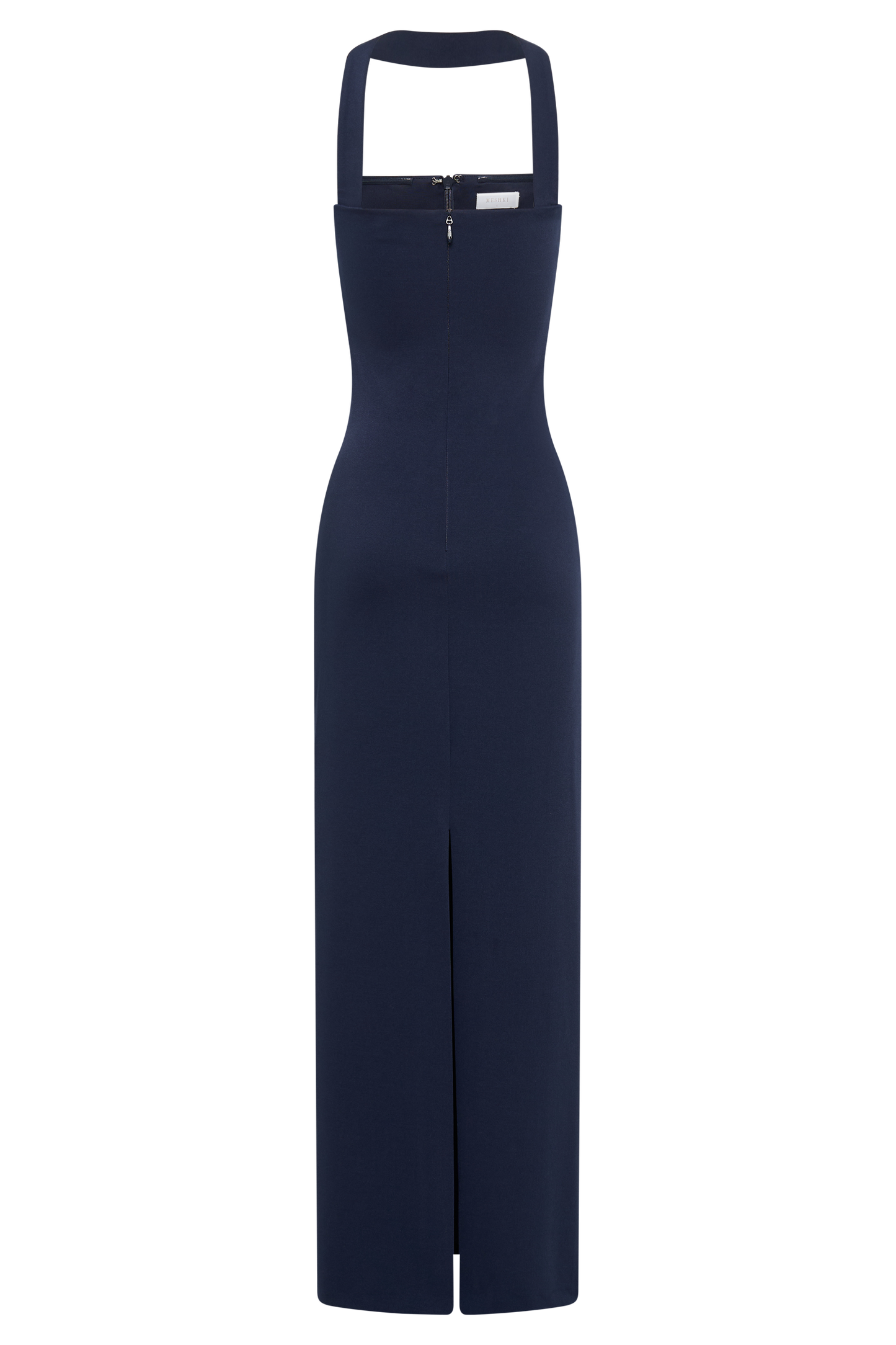 Vêtements Velma, robe maxi à col halter - Bleu marine foncé