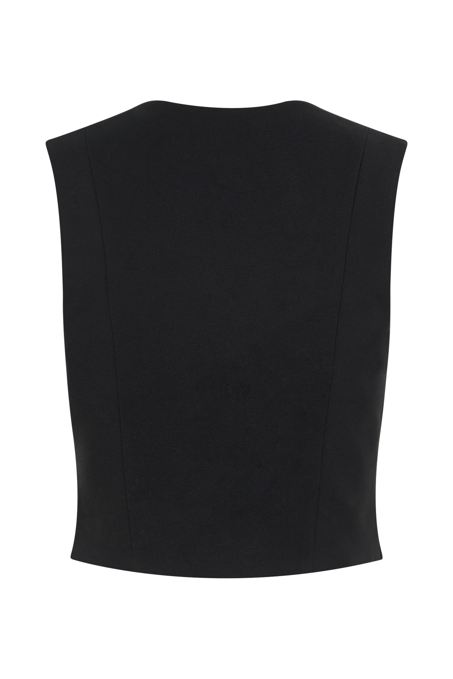 Keely Haut sans manches en coton - Noir