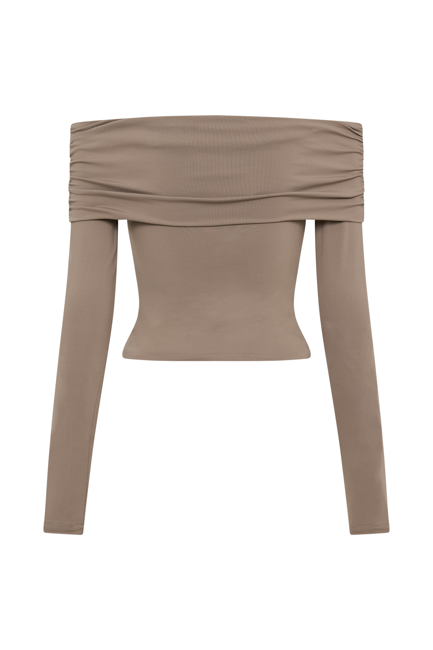Top décolleté épaules dénudées en nylon recyclé Lucinda - Coco