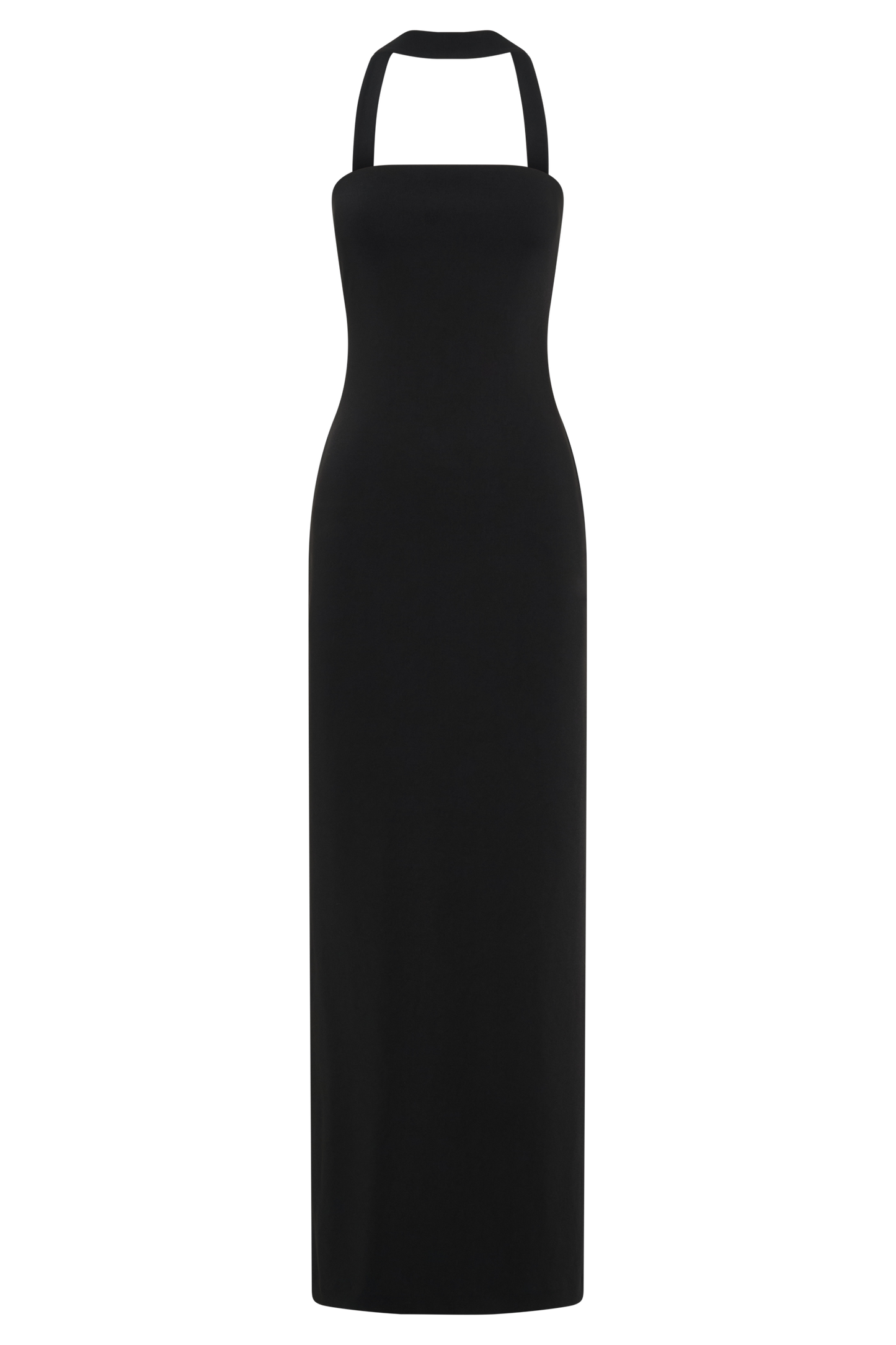 Robe Maxi Velma à Col Halter - Noir