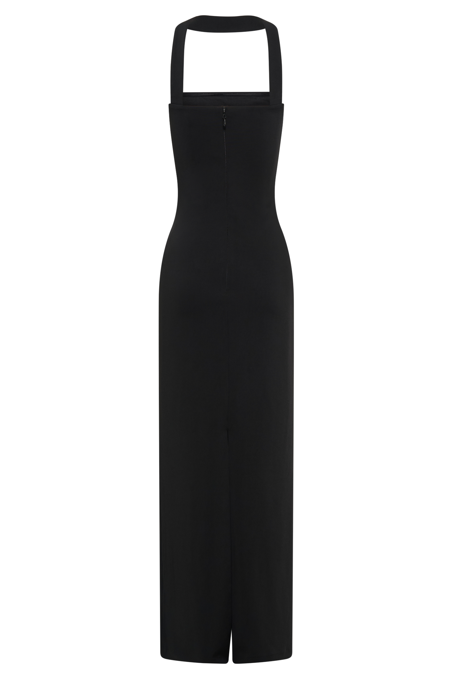 Robe Maxi Velma à Col Halter - Noir