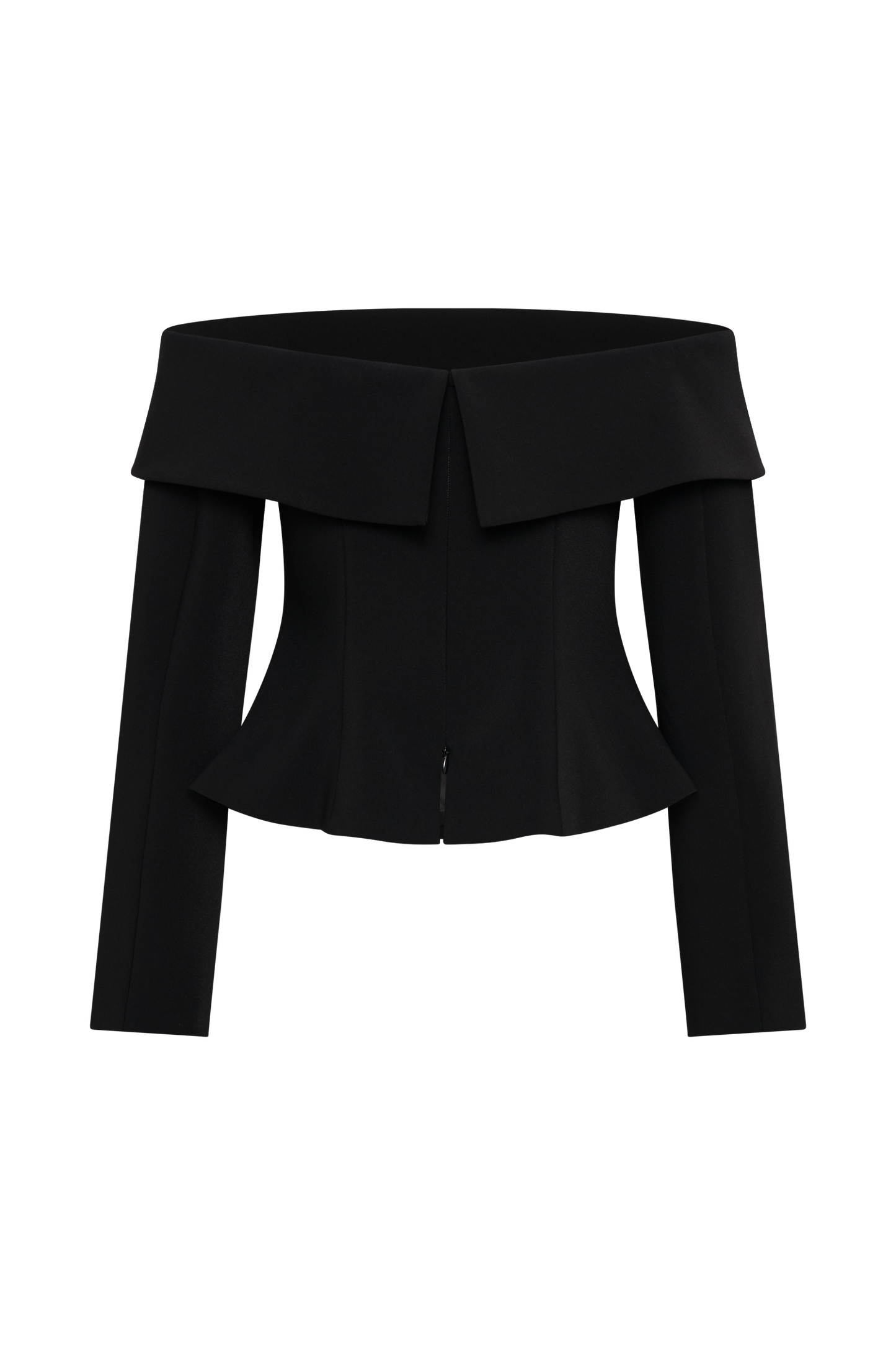 Veste décolletée épaules nues Celene - Noir