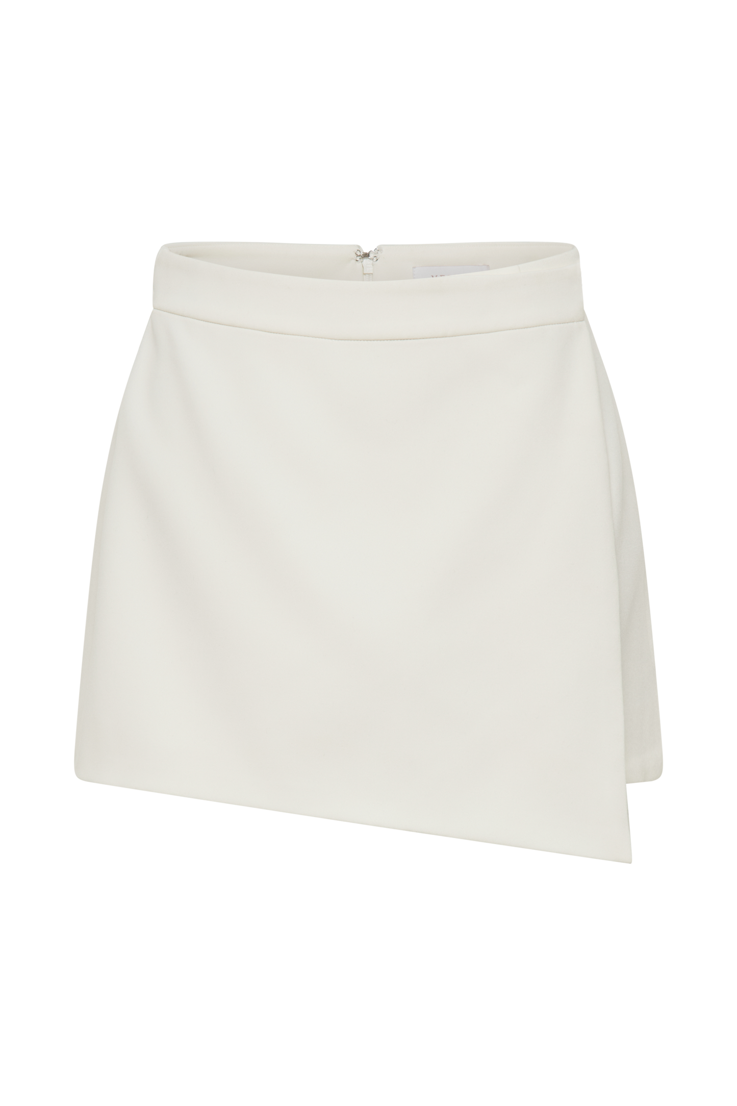 Jupe-short Celene avec boucle - Ivoire
