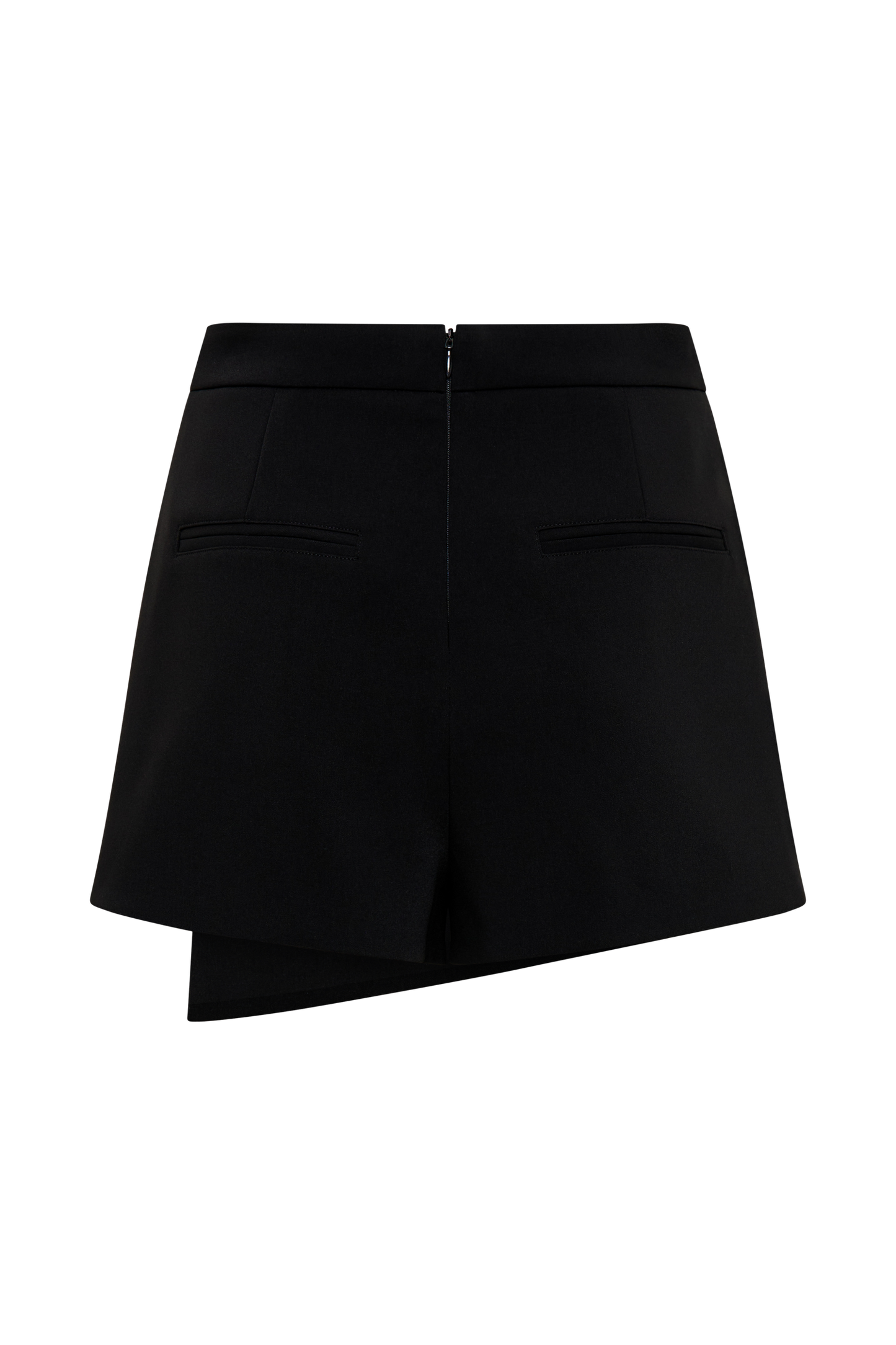 Jupe-short à boucle Celene - Noir