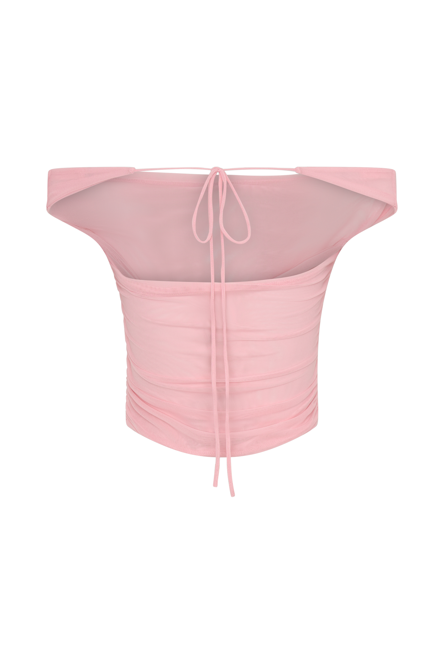 Top court en maille Brooklyn - Rose bonbon