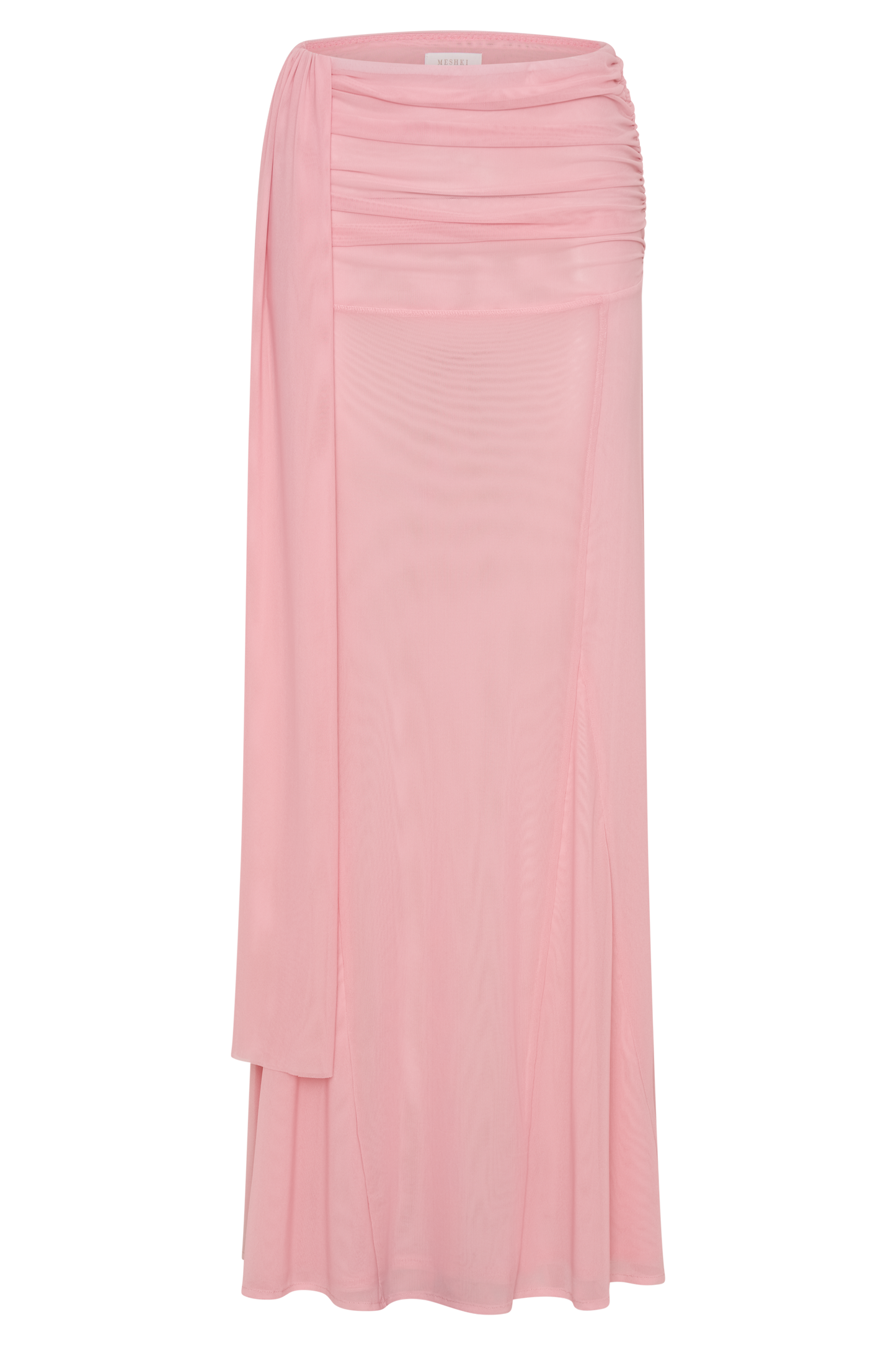 Jupe Maxi en Maille Arna - Rose Bonbon