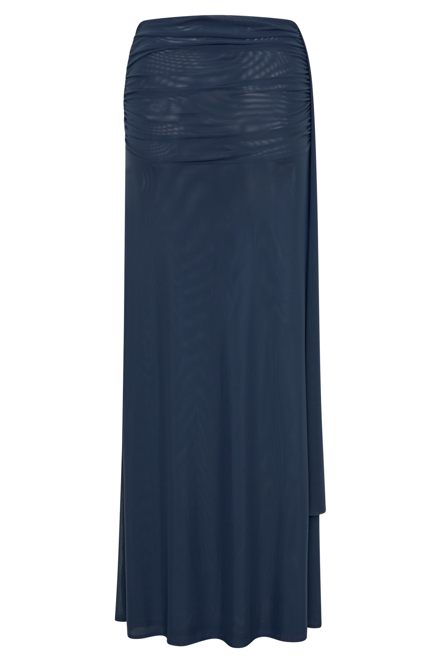 Jupe Maxi en Maille Arna - Bleu Nuit
