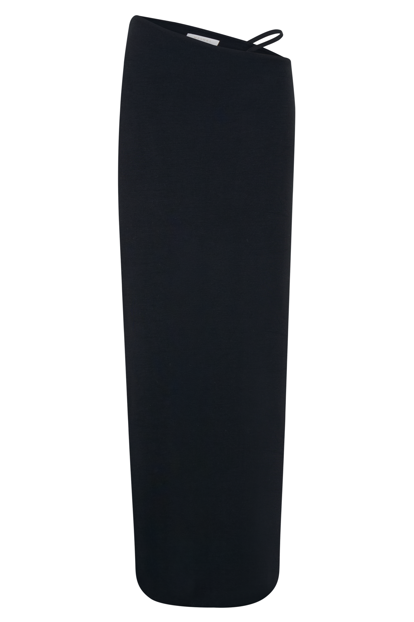 Jupe Maxi Natalia en Modal avec Boucle - Noir