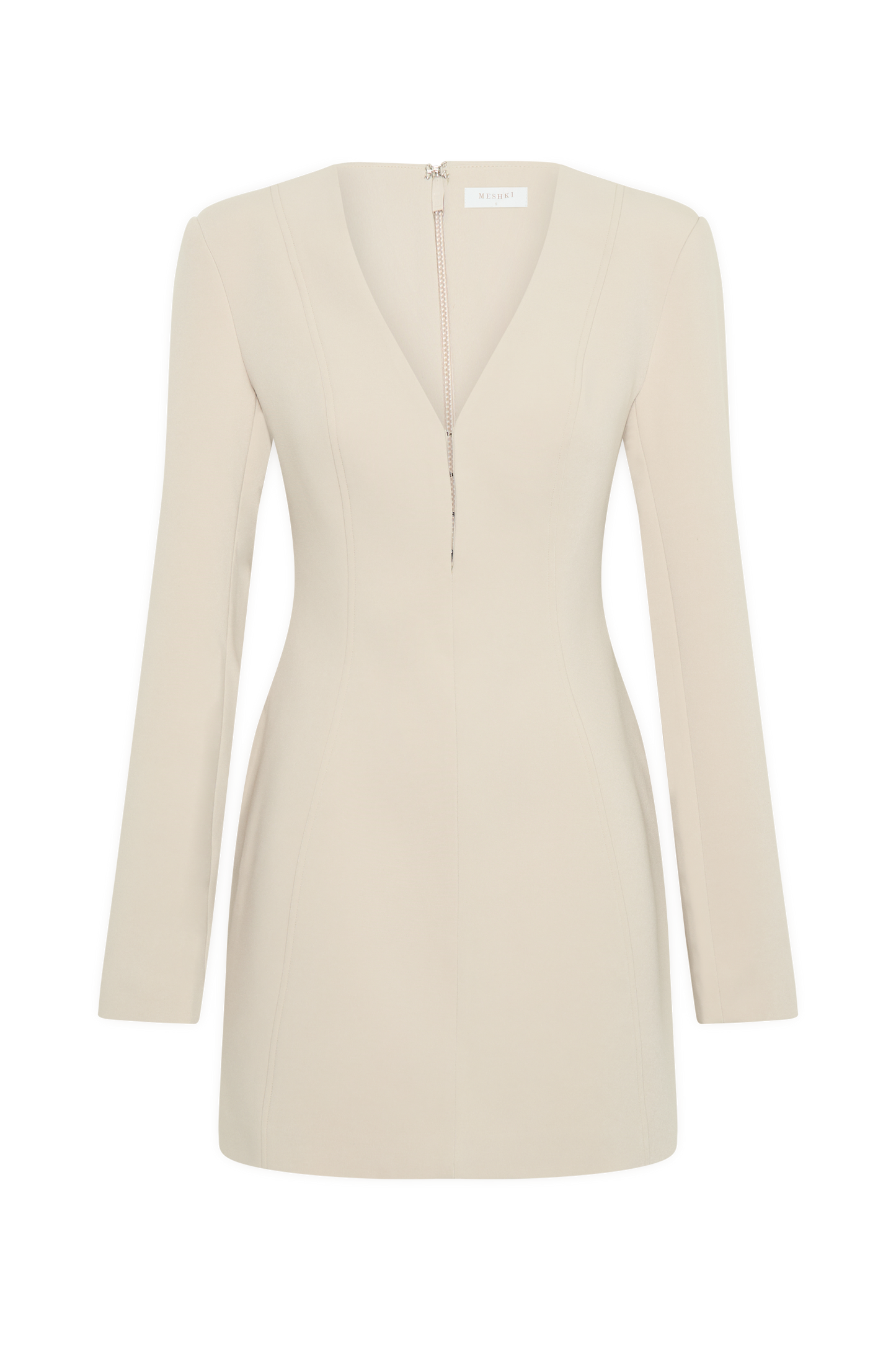 Veste-tailleur plissée Arora - Sable