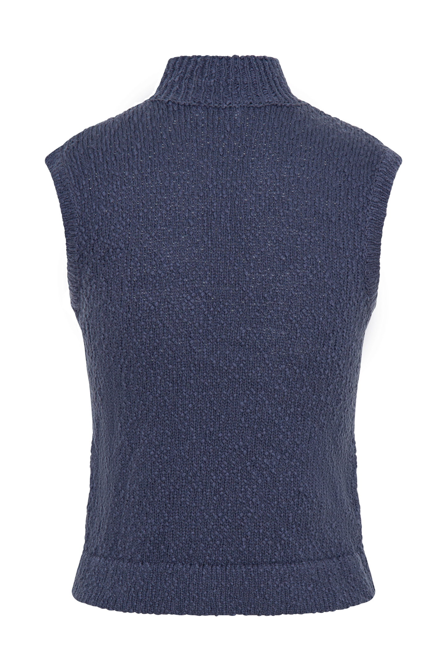 Top en tricot sans manches Azalea - Gris acier