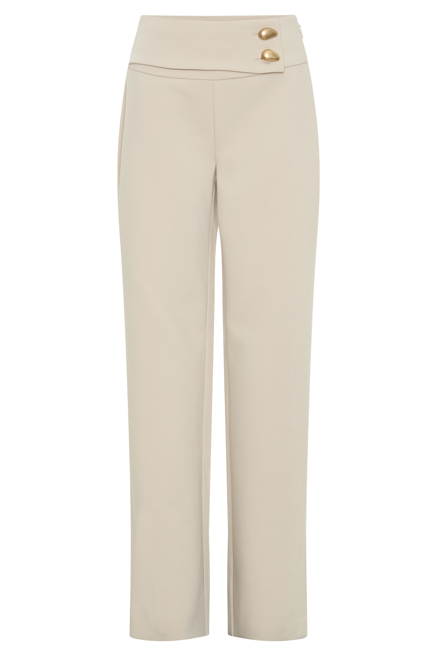 Pantalon tailleur droit Lindie - Sable
