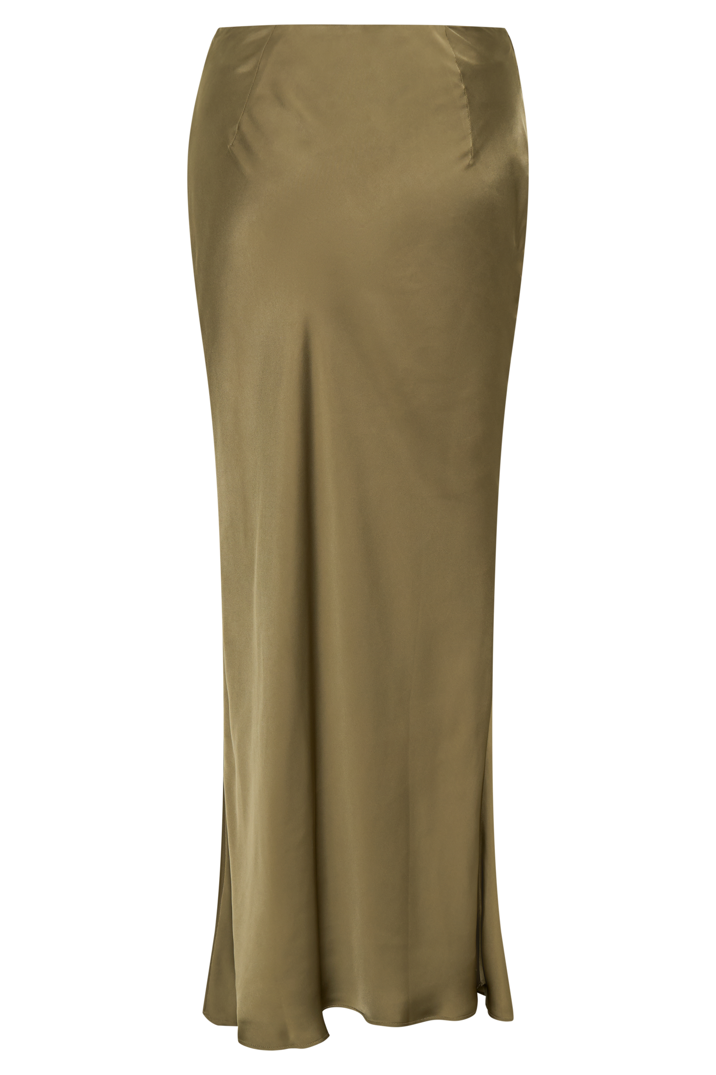 Jupe Maxi Asymétrique en Satin Nicola - Basil