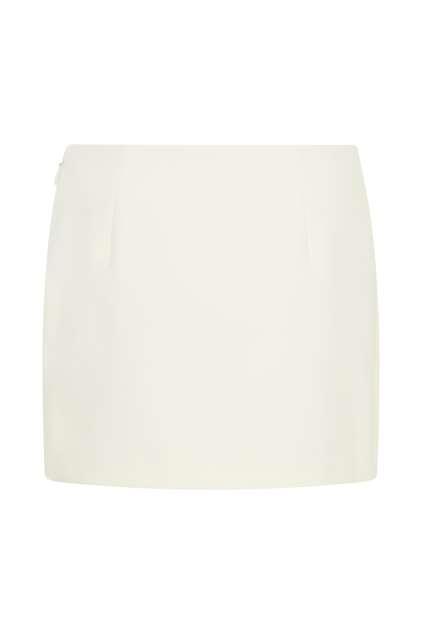 Jupe mini-tailleur Aisha - Ivoire