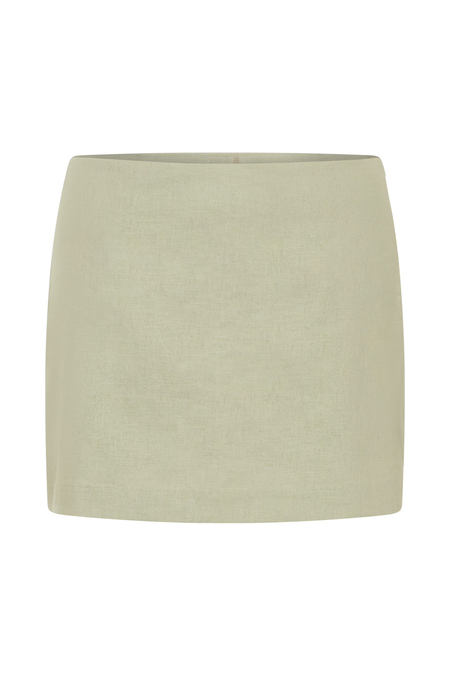 Ciara Mini-short en lin - Basil