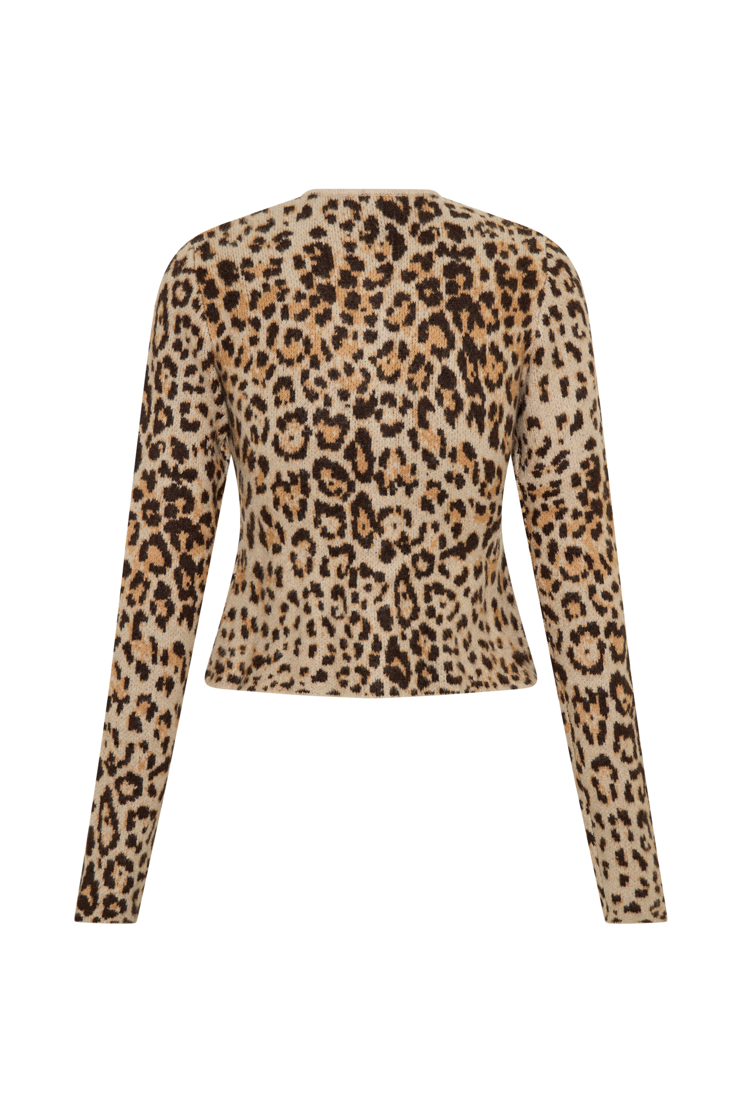 Cardigan en tricot Marissa - Motif léopard