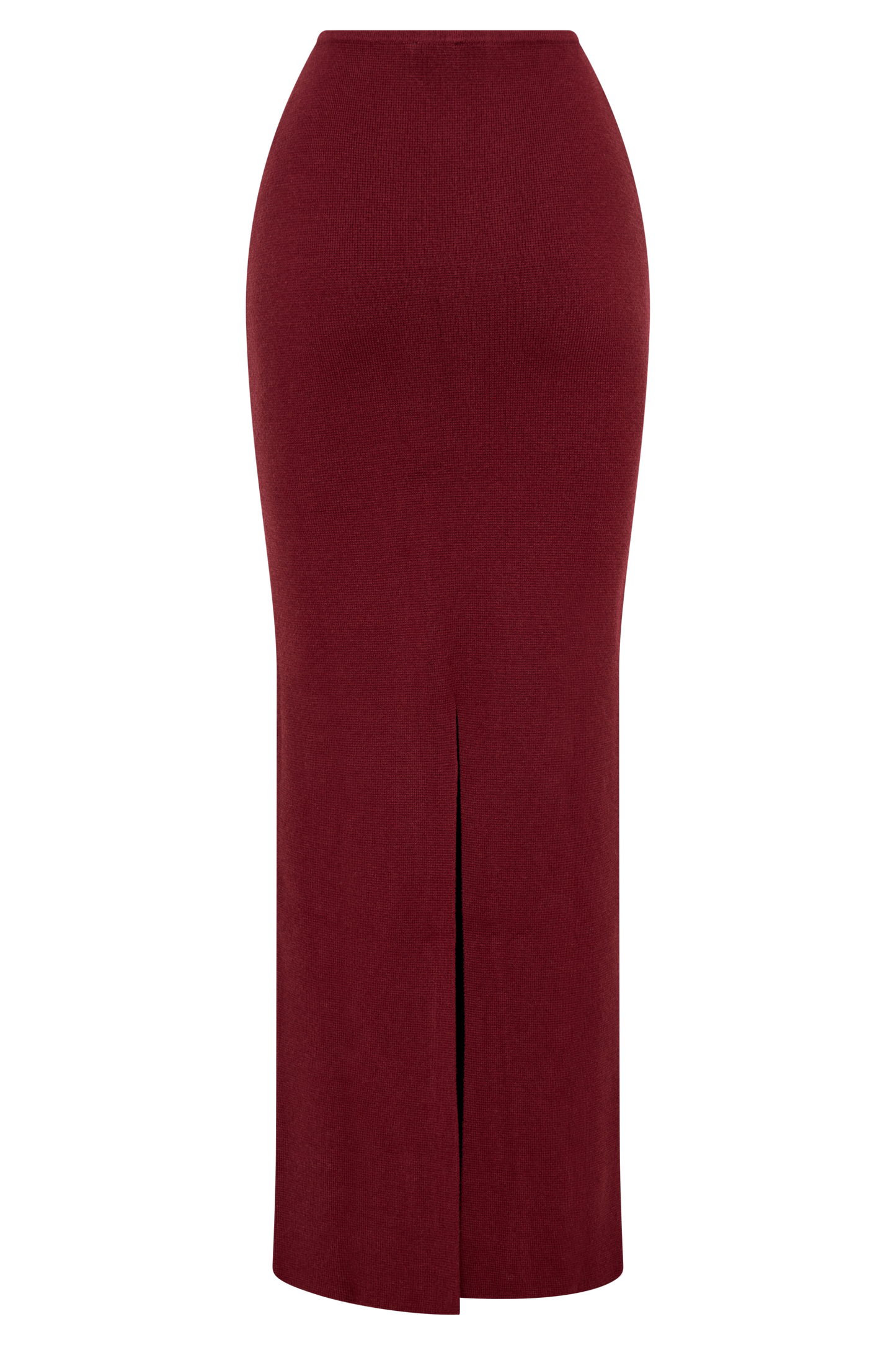 Jupe Maxi Tricot Kyle - Rouge Cerise