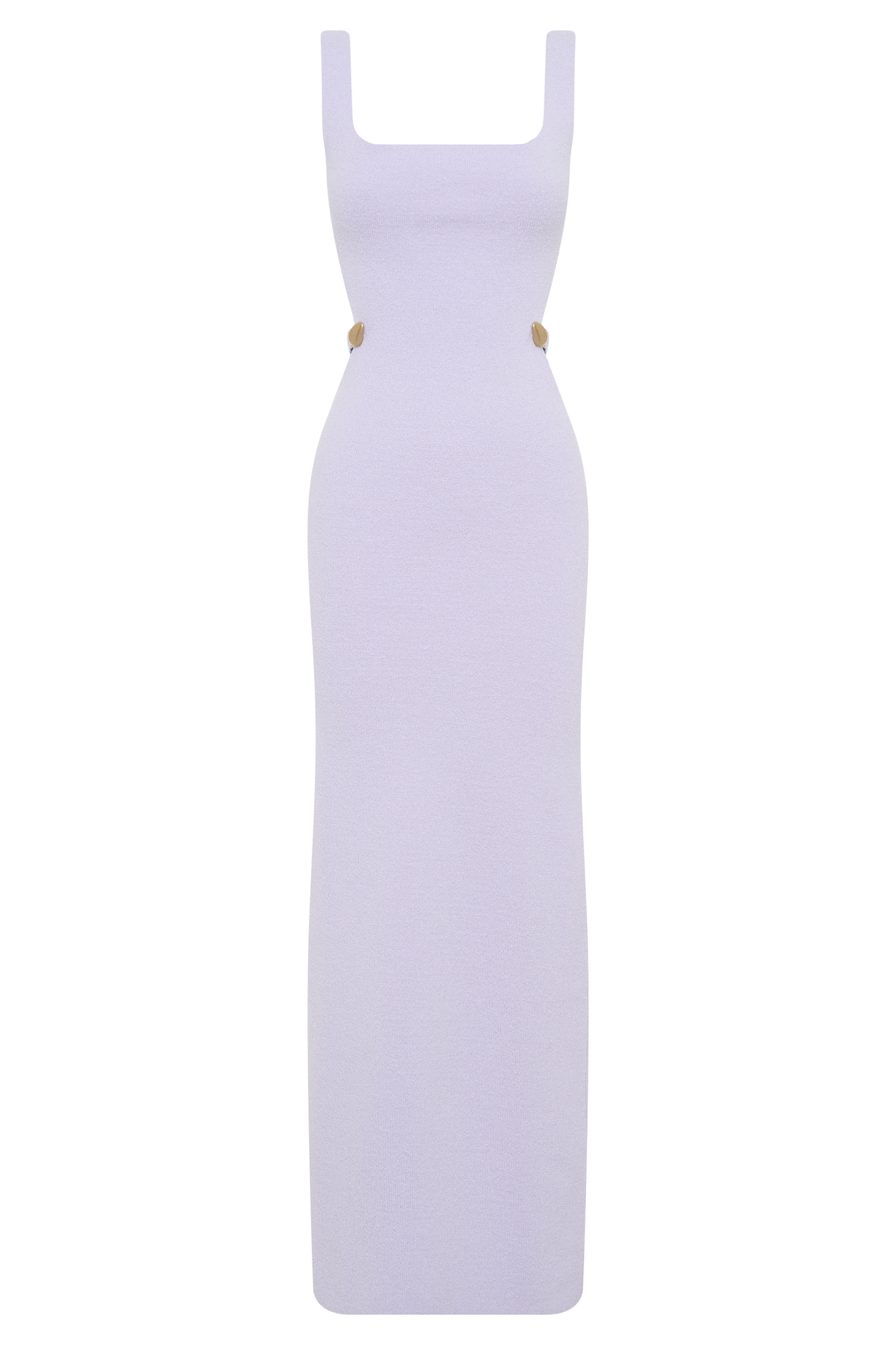 Robe Maxi Tricotée à Découpes Alysanne - Lilas