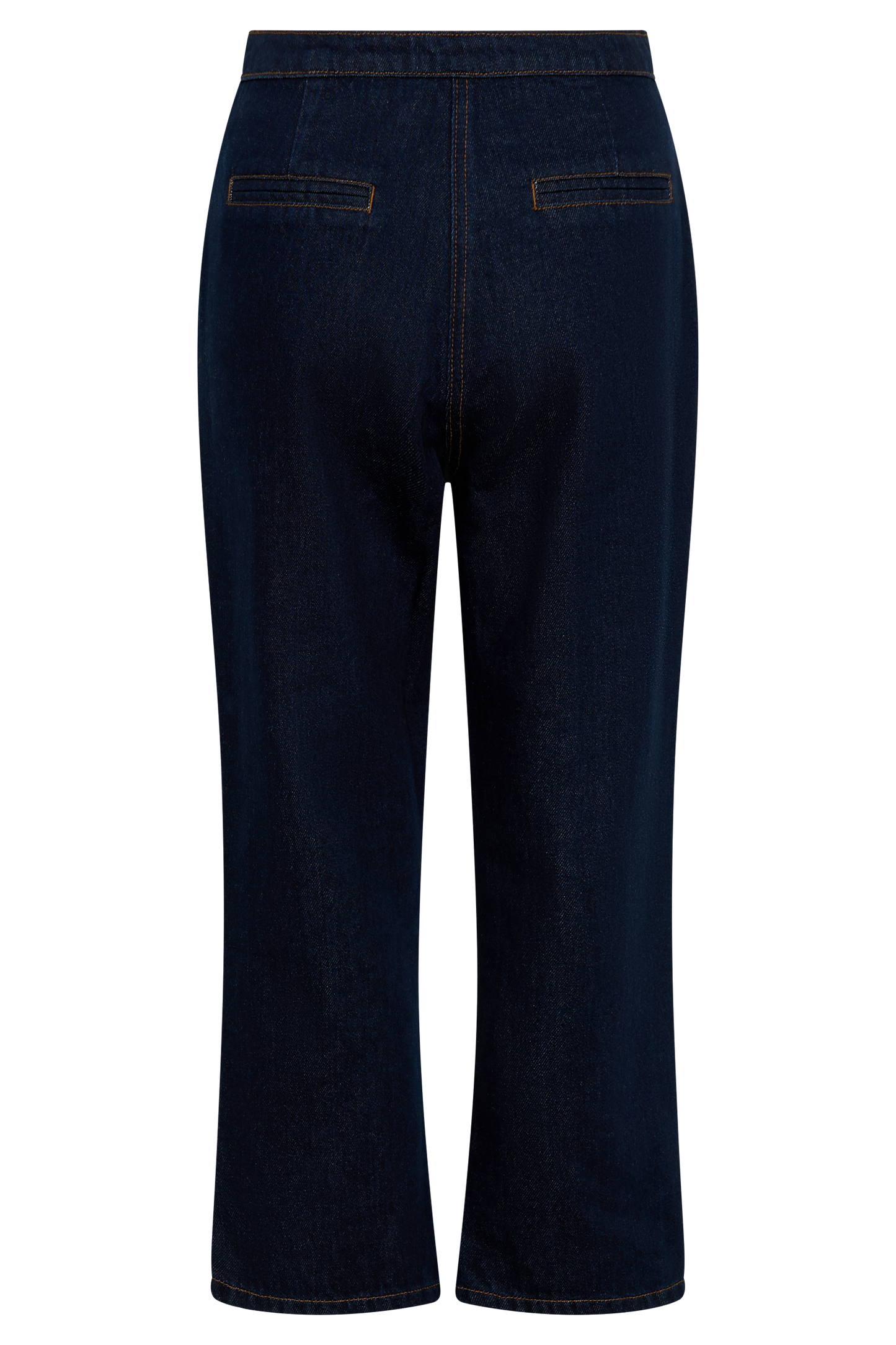 Pantalon capri en jean Hudson - Bleu indigo